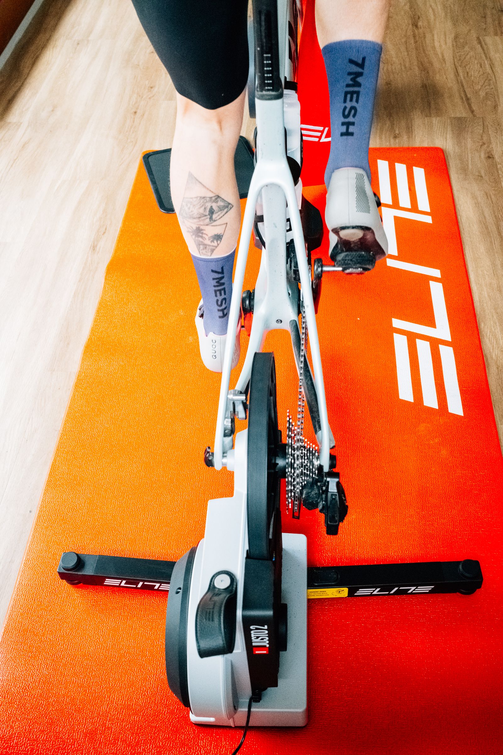 The ELITE Justo 2 is the top of the line indoor trainer. It looks beautiful and has every feature you can dream of.