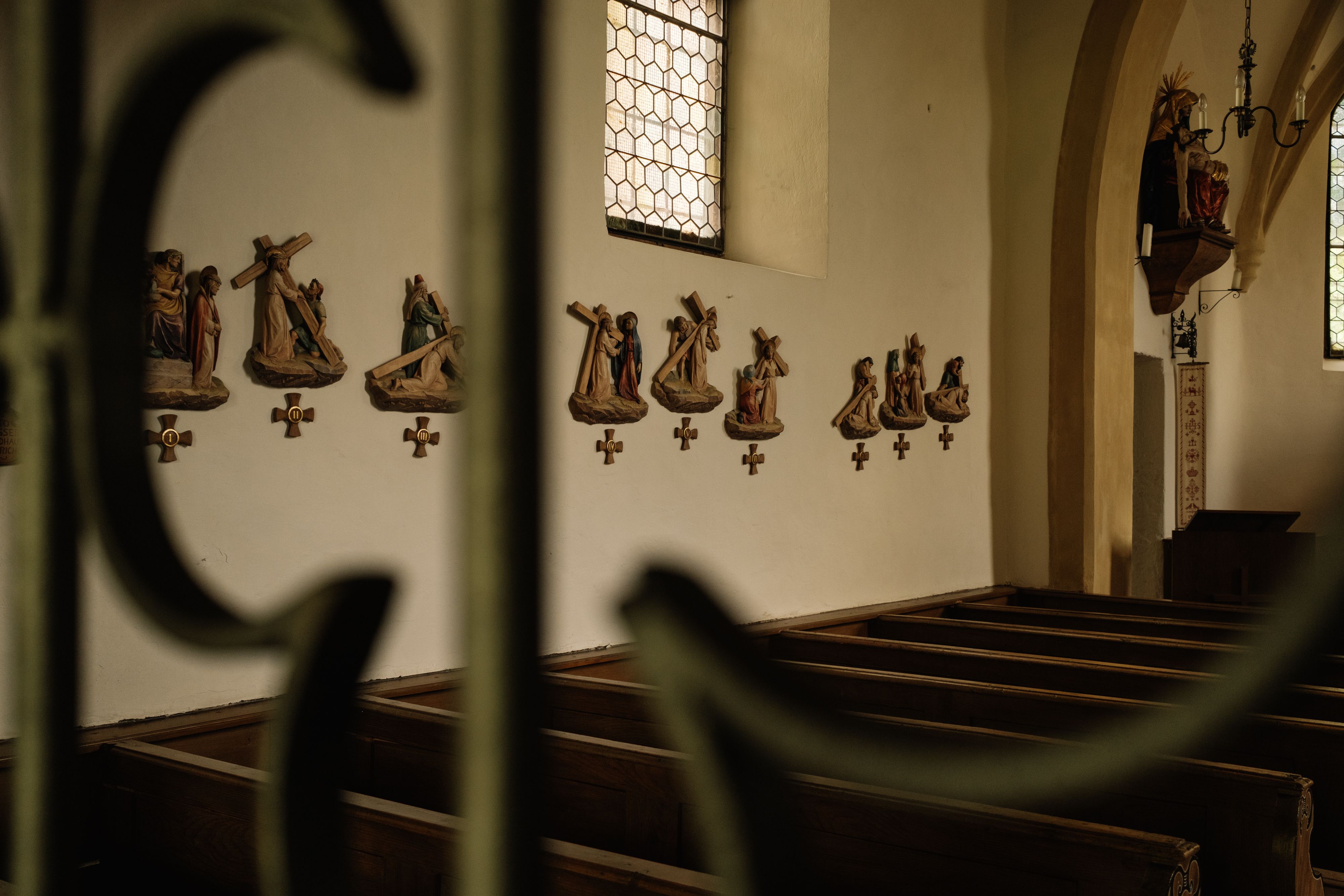 Exploring historic churches by bike near Salzburg and Eugendorf.