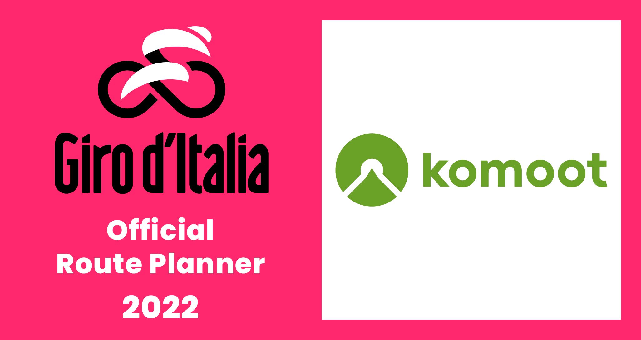 komoot is now the official route planner for the Giro d'Italia