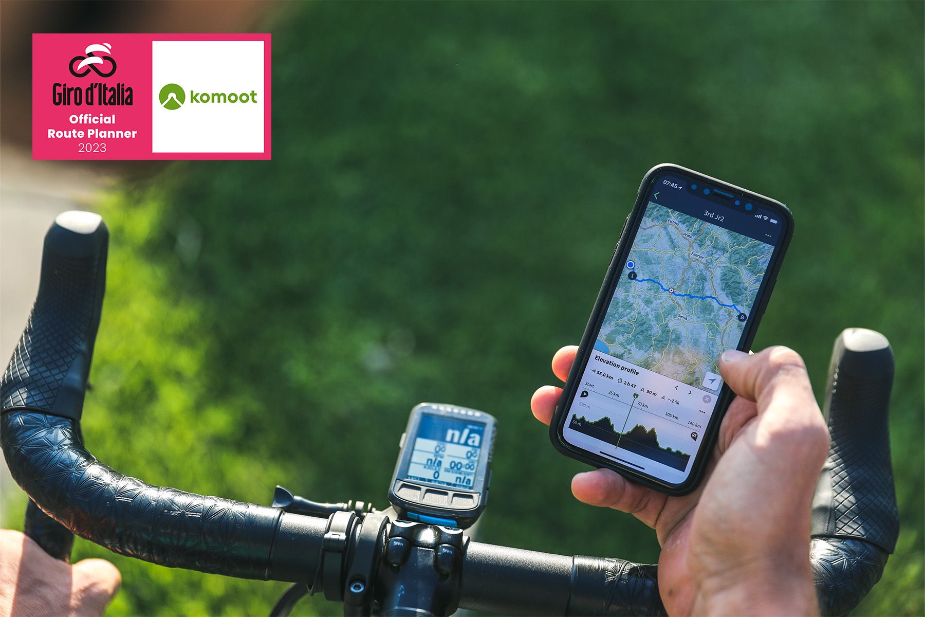 Italien und die Regionen des Giro d'Italia mit komoot auf dem Rennrad entdecken.