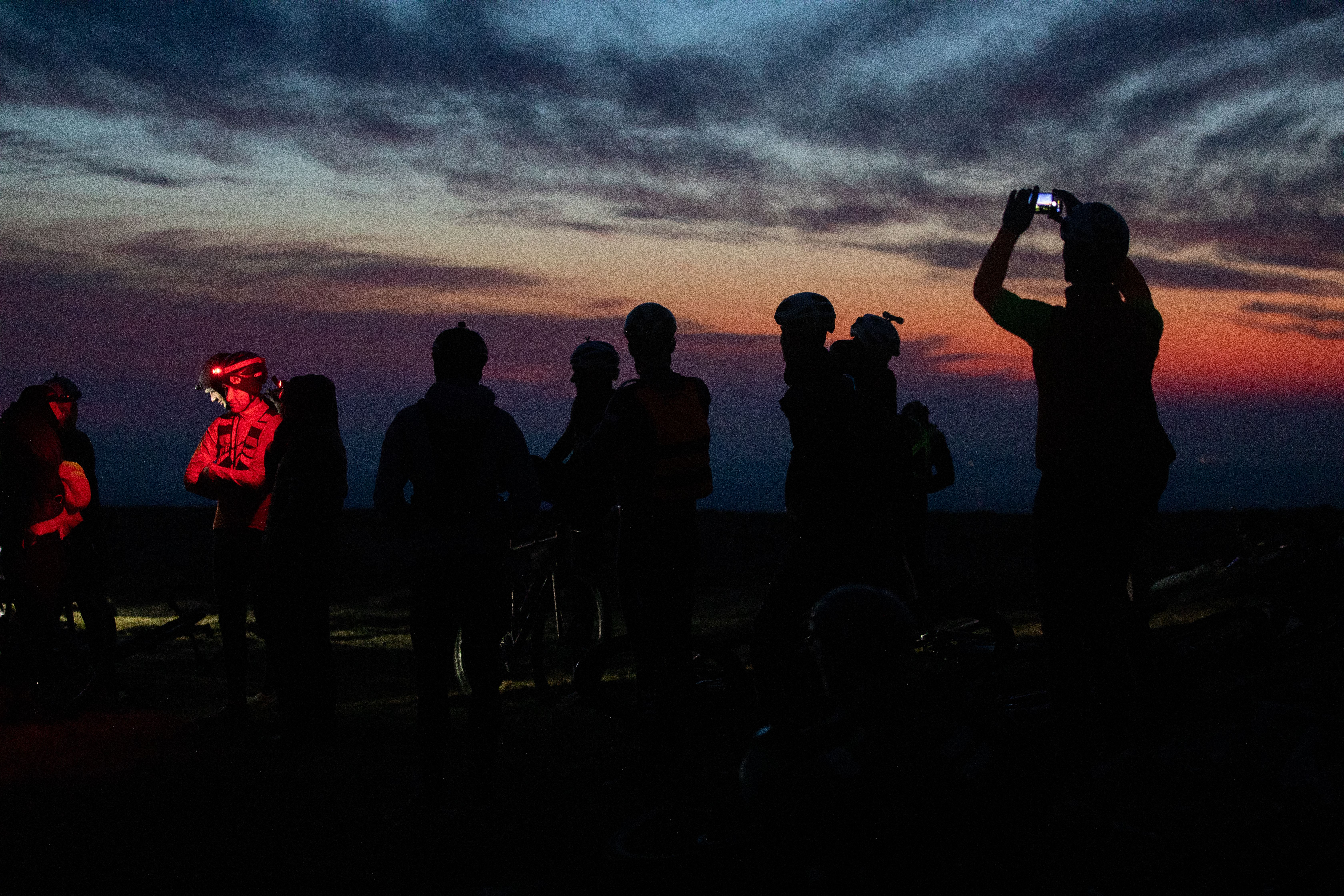 Communal shivering at Cosdon Beacon (Tom Hill, Restrap)