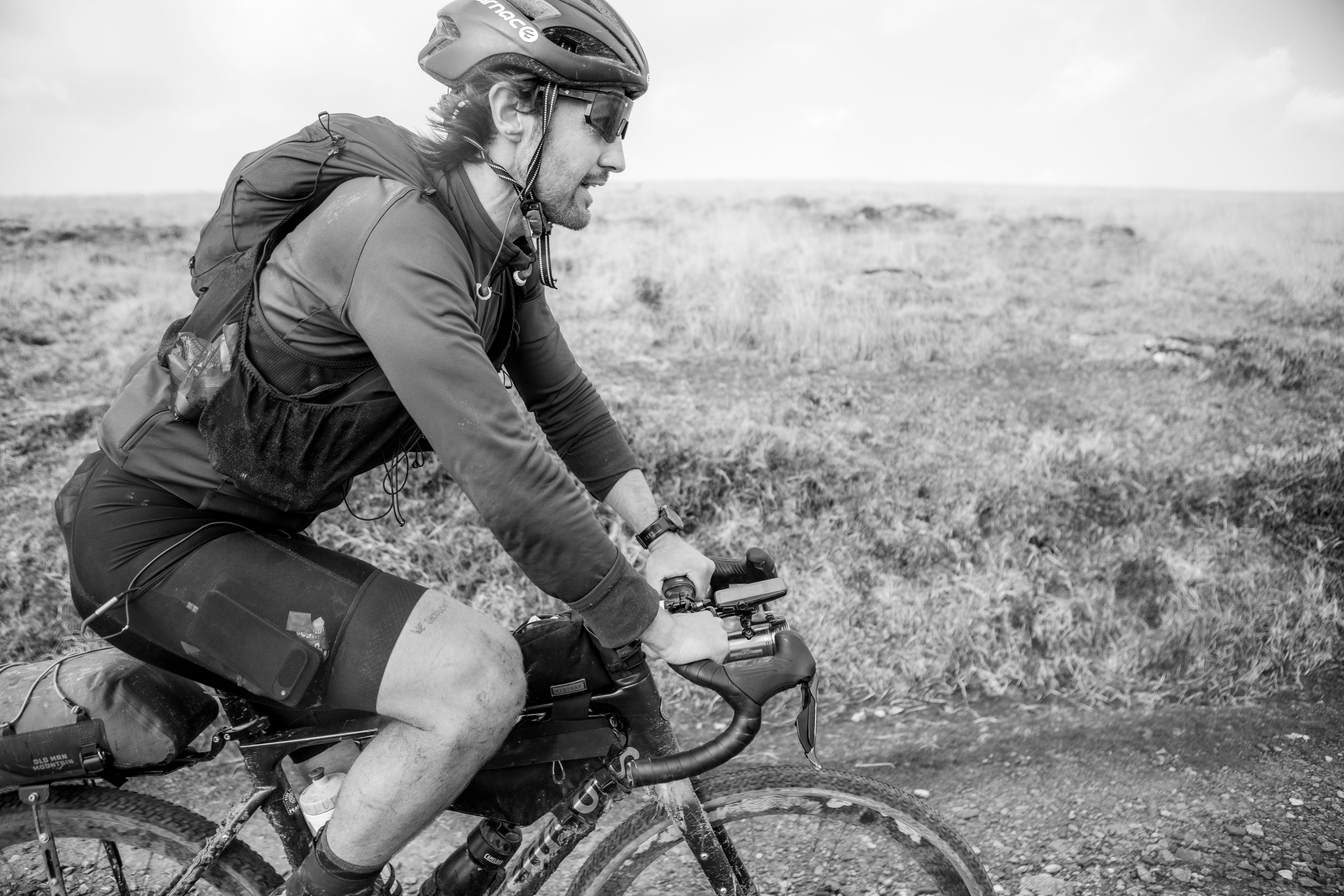 First loop into Dartmoor, spirits were high (Tom Hill, Restrap) 