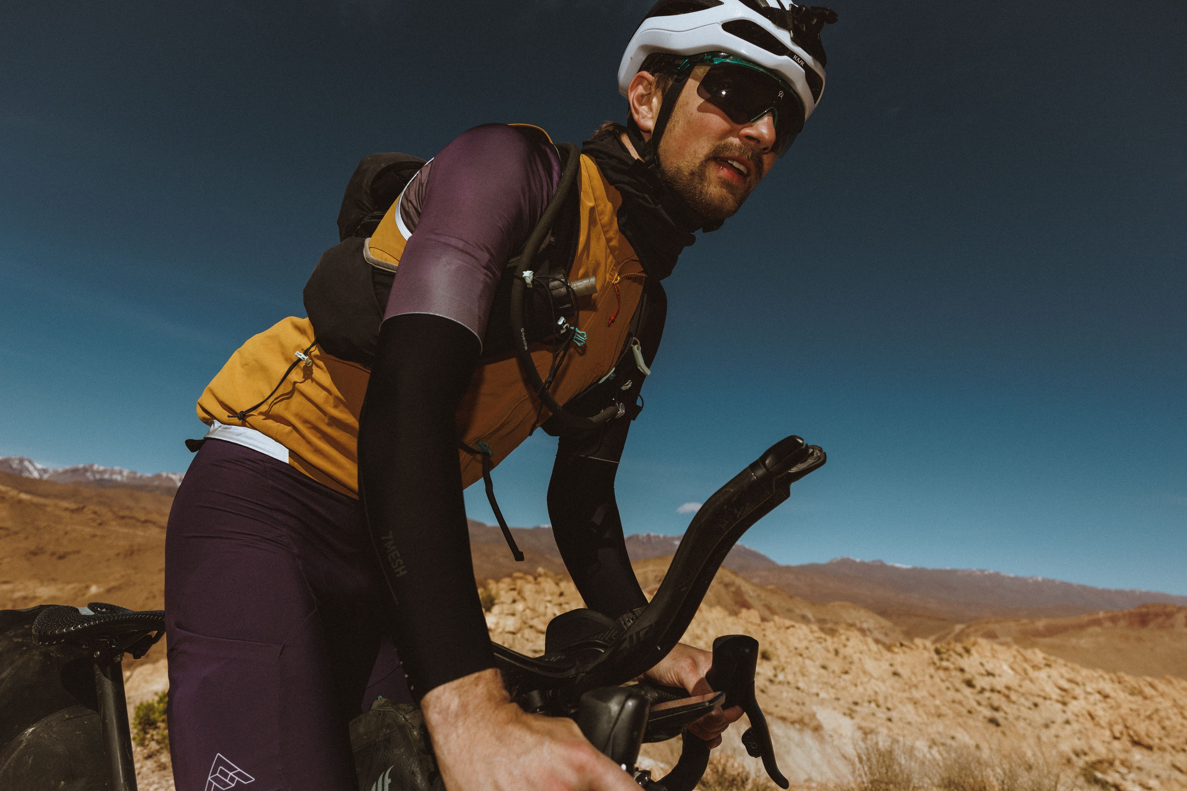 Max Riese during Atlas Mountain Race 2026