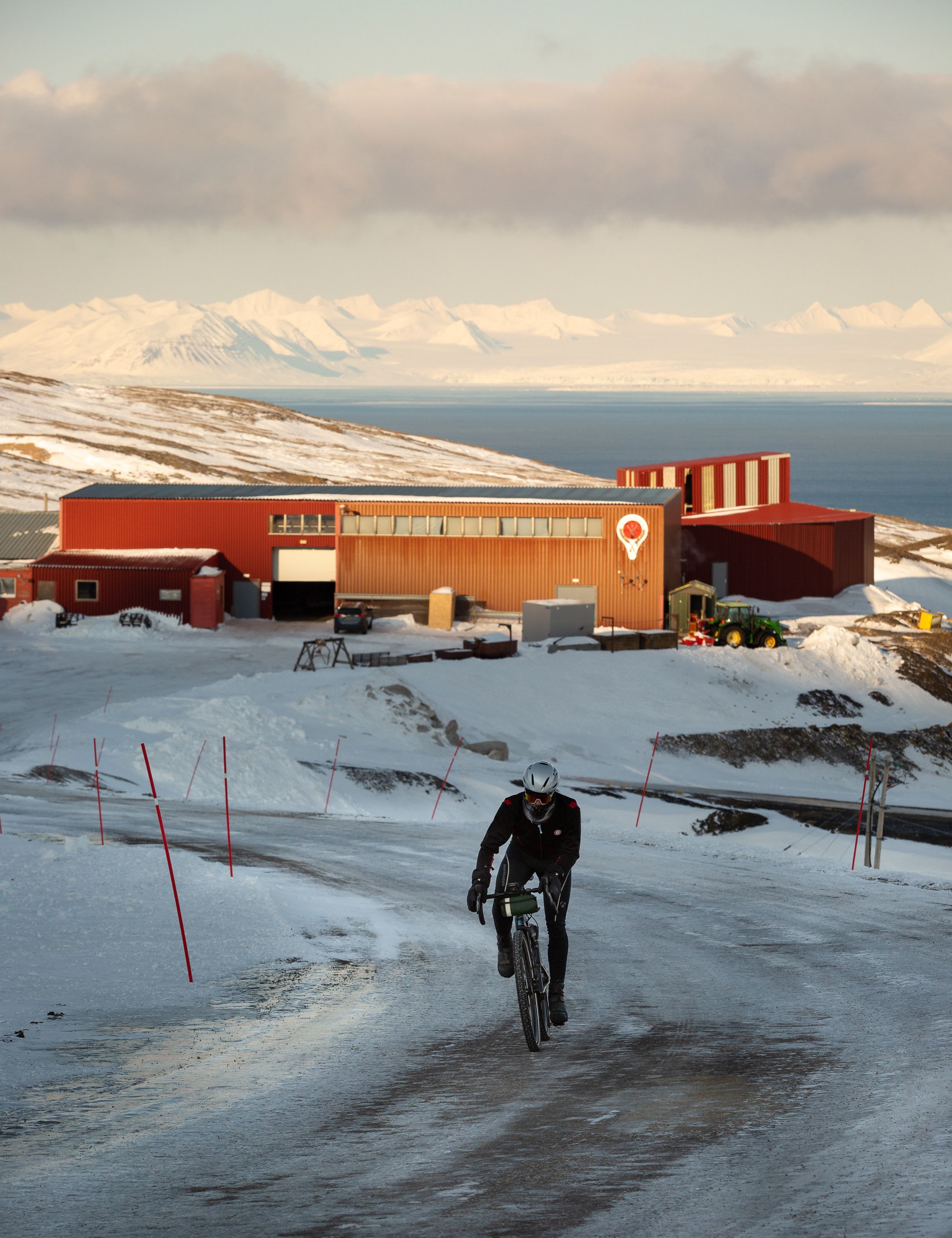 The Svalbard in Norway is a very harsh place for an everesting
