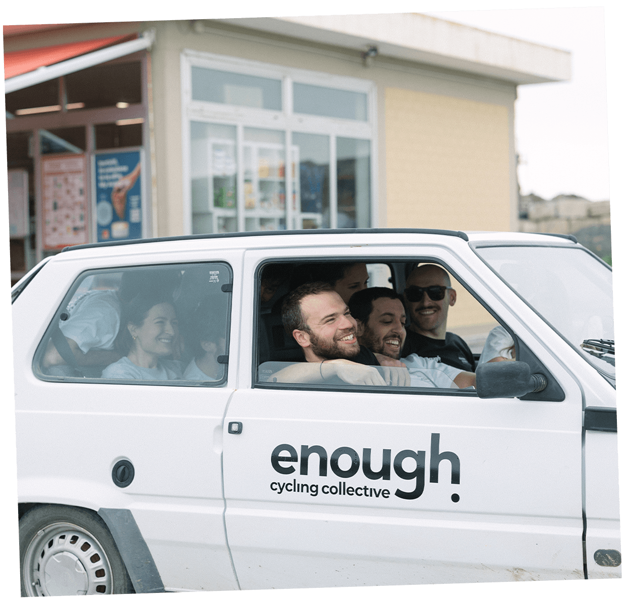 The Enough Cycling Collective sure knows how to have fun on and off the bike.