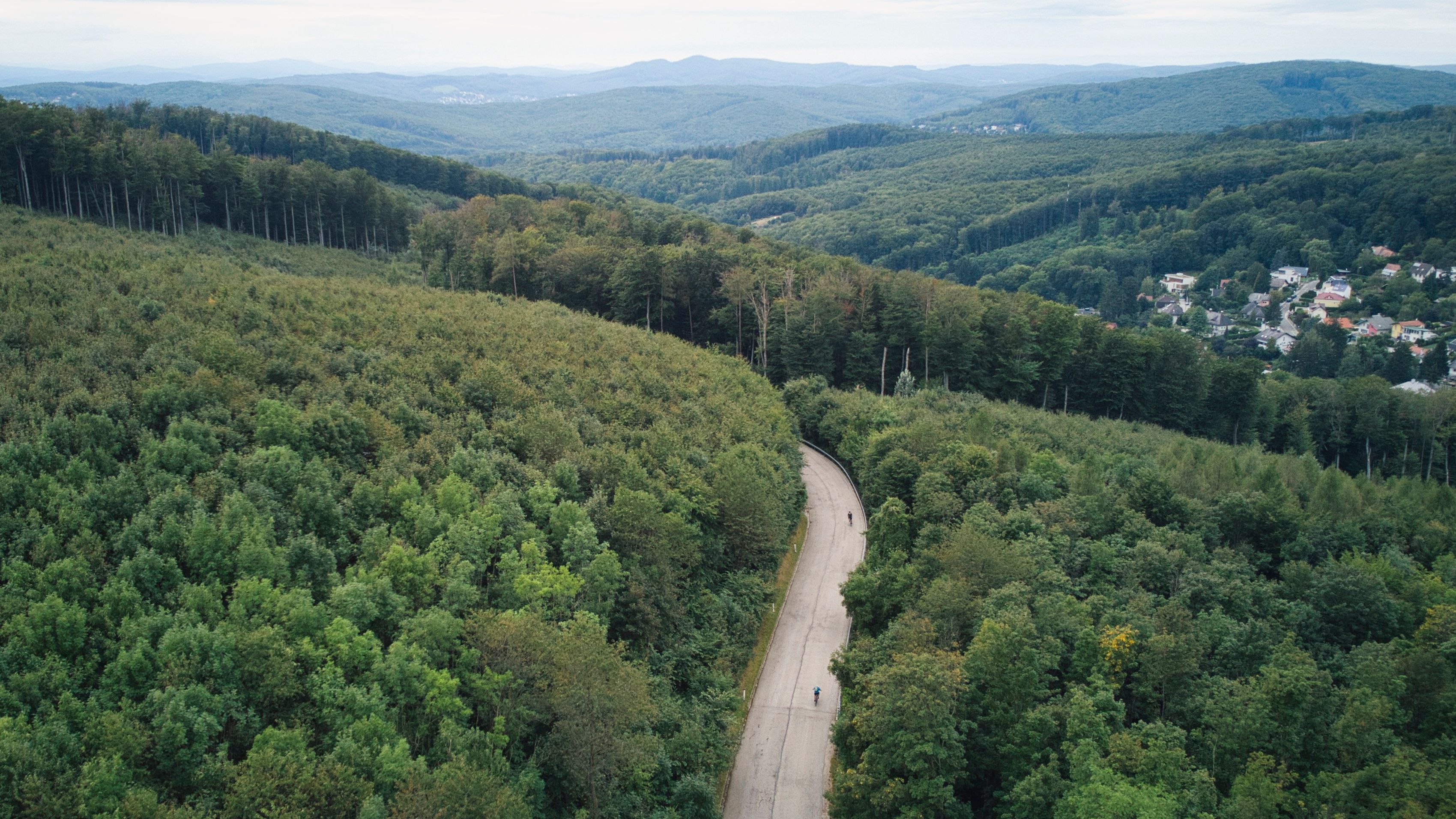 Die Sophienalpe war beliebt bei den Fahrer:Innen während the LOOP Vienna und bot alpine Landschaften.