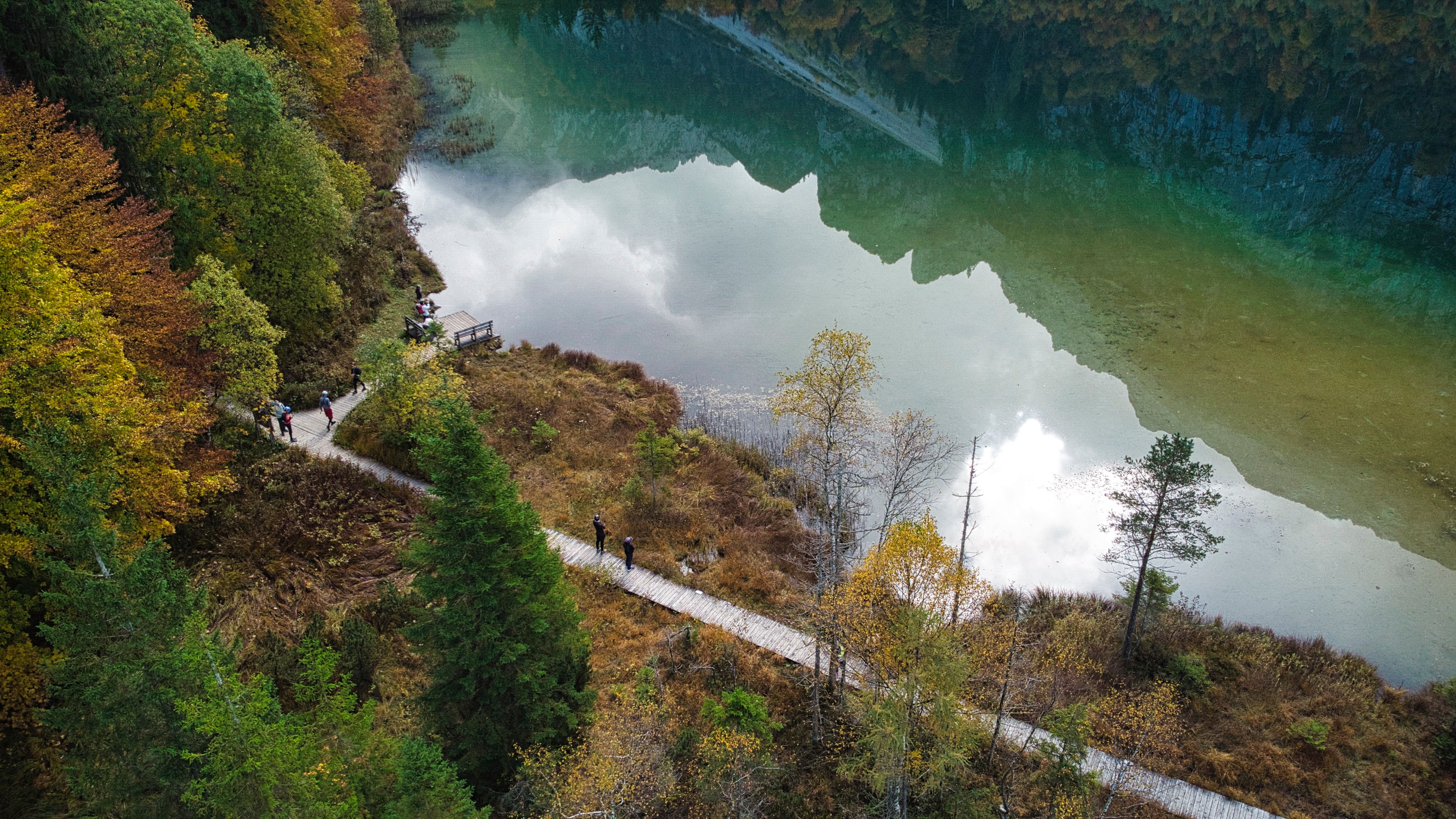Der Frillensee ist das kälteste stehende Gewässer Mitteleuropas – und ein fantastisches Ziel für Gravelbikes.