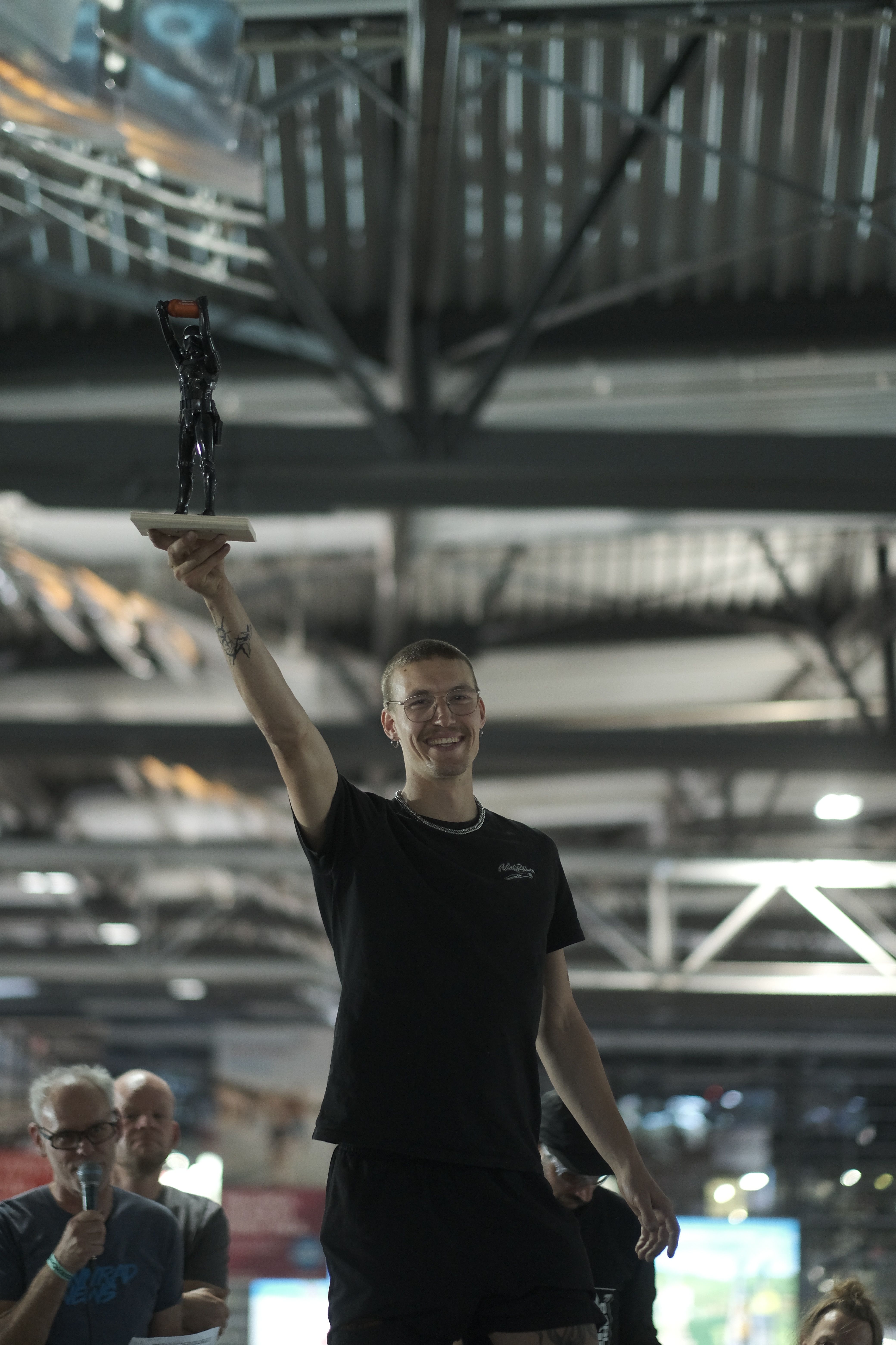 Lucky award winners at Besoked Show in Dresden.
