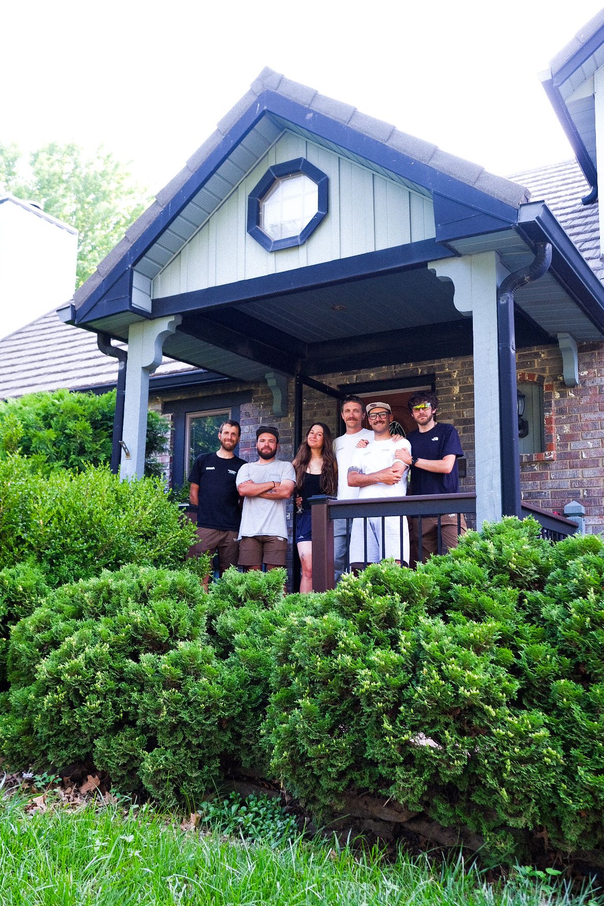 Enough Cycling Collective crew for the Overseas Gravel Racing Trip in the USA