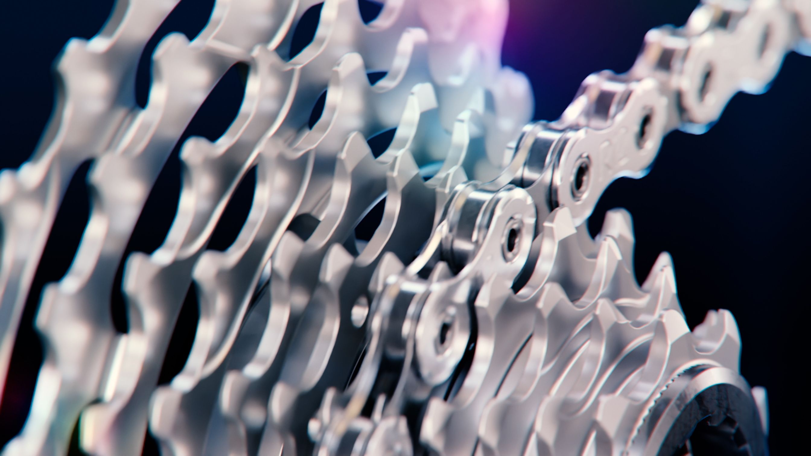 Redesigned teeth profiles on the Campagnolo Super Record Wireless are supposed to make shifting even smoother.