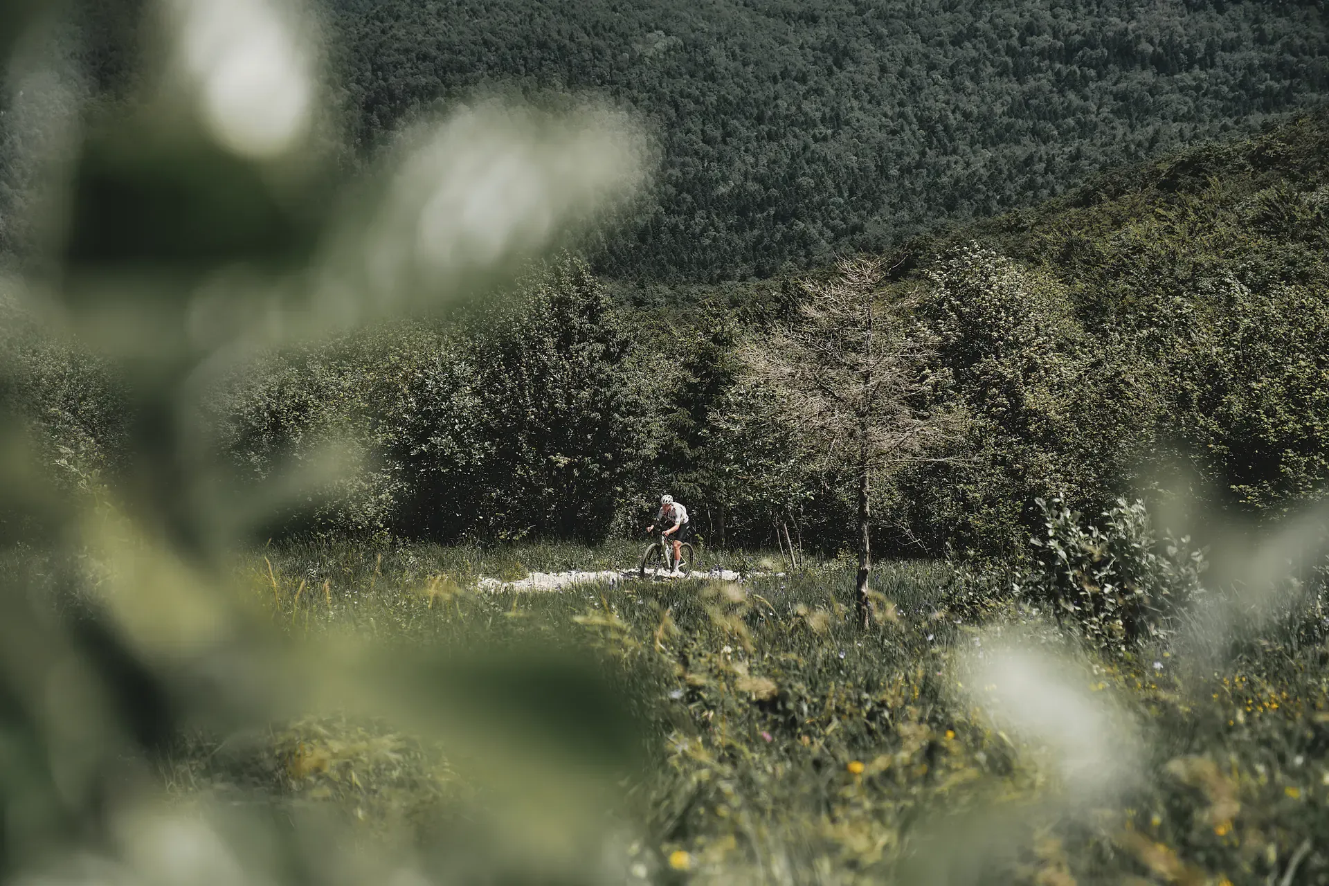Adam Jordan riding the STKP on his 3T Monster Gravel Bike.