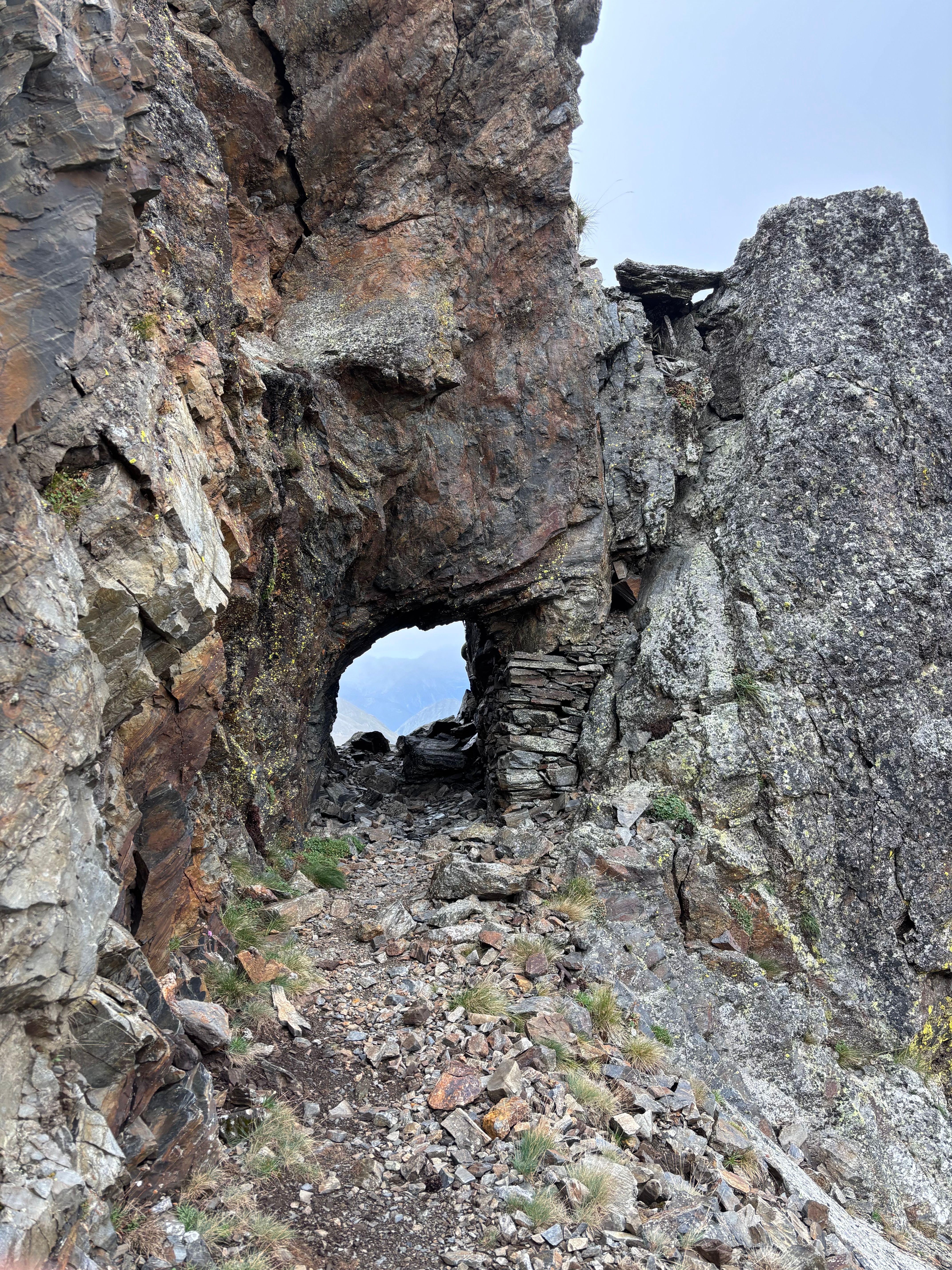 Mining has shaped the Pyrenees. Port d'Urets is an impressive example with abandoned rails of the mining operations hammered into the rocks and through tunnels.
