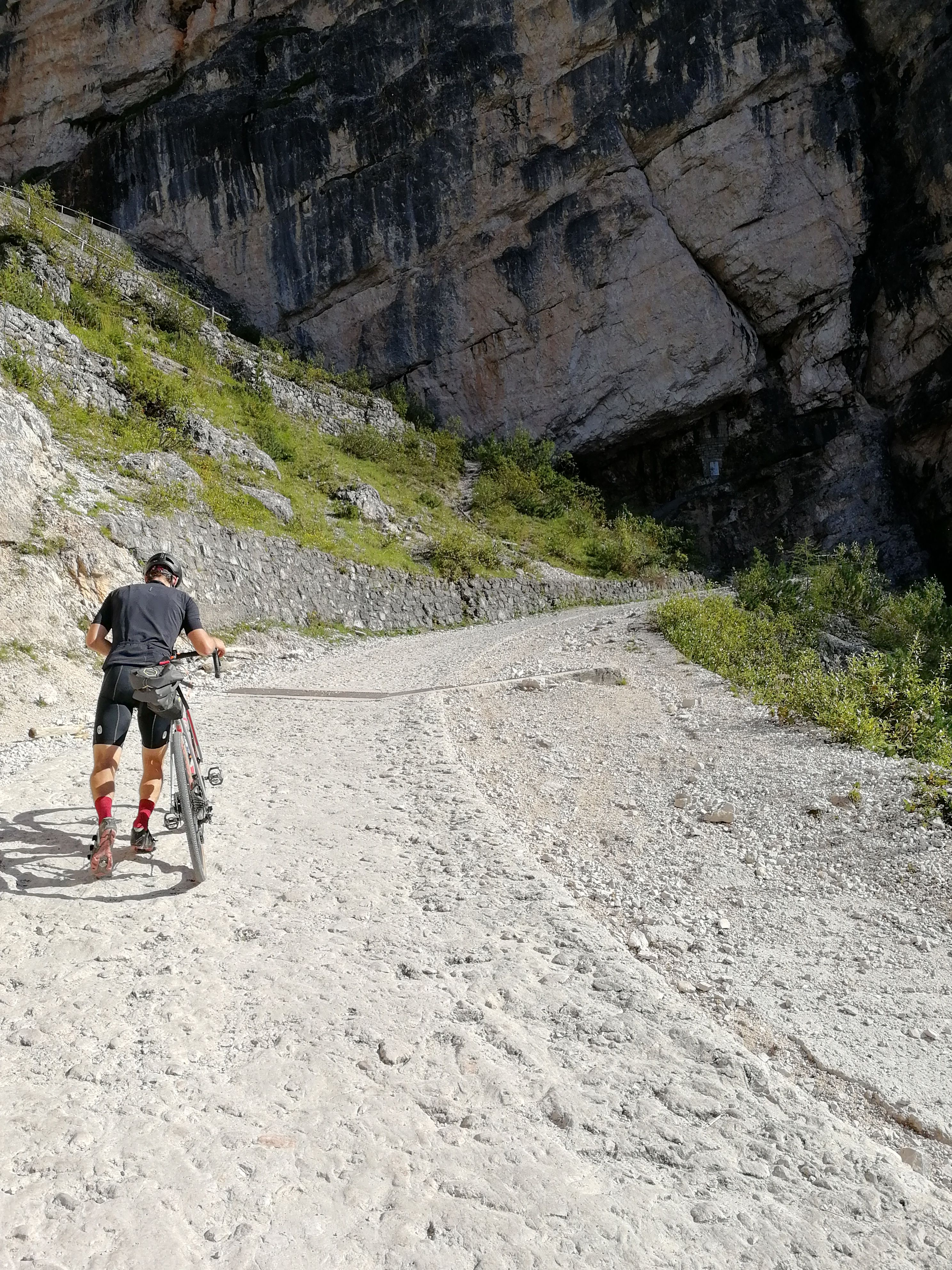 Steep Bike Climb