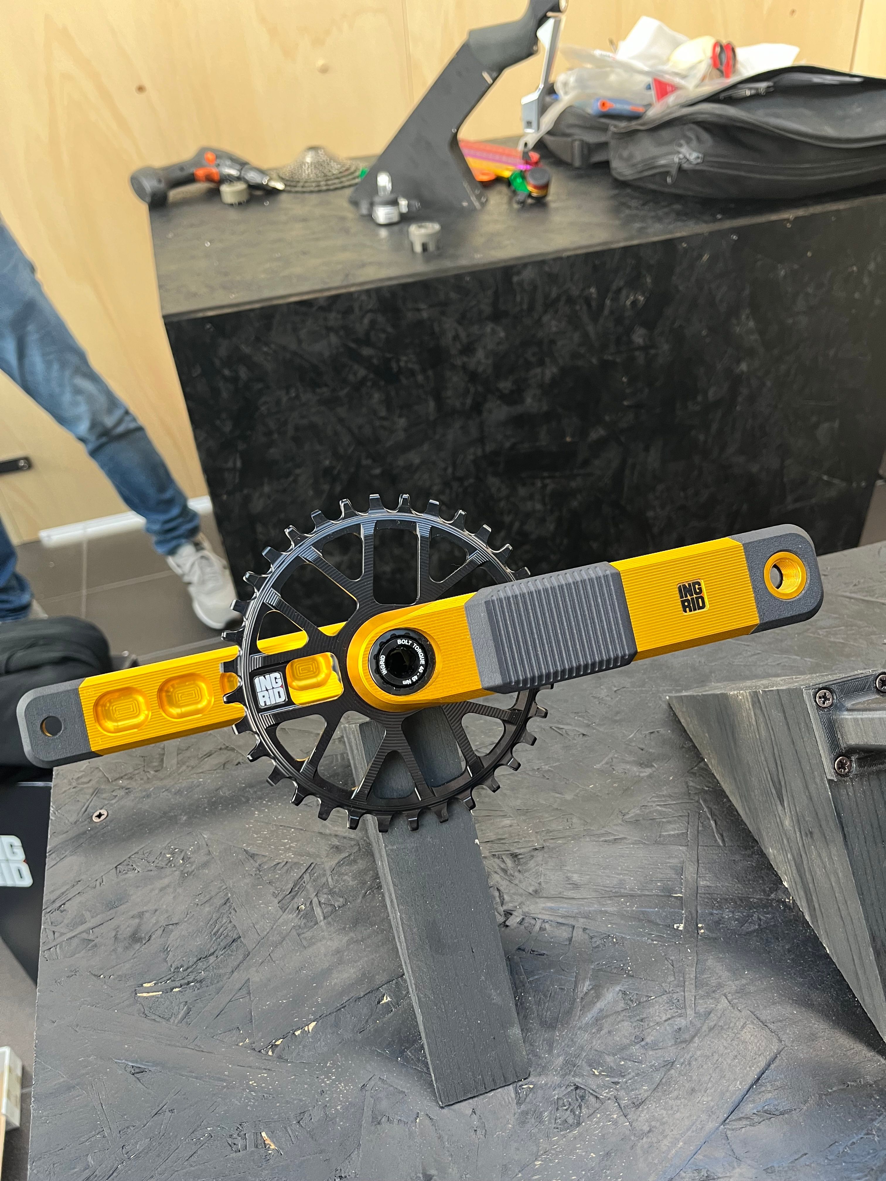 INGRID's cranks are around since quite a while now, but they still look eye catching.