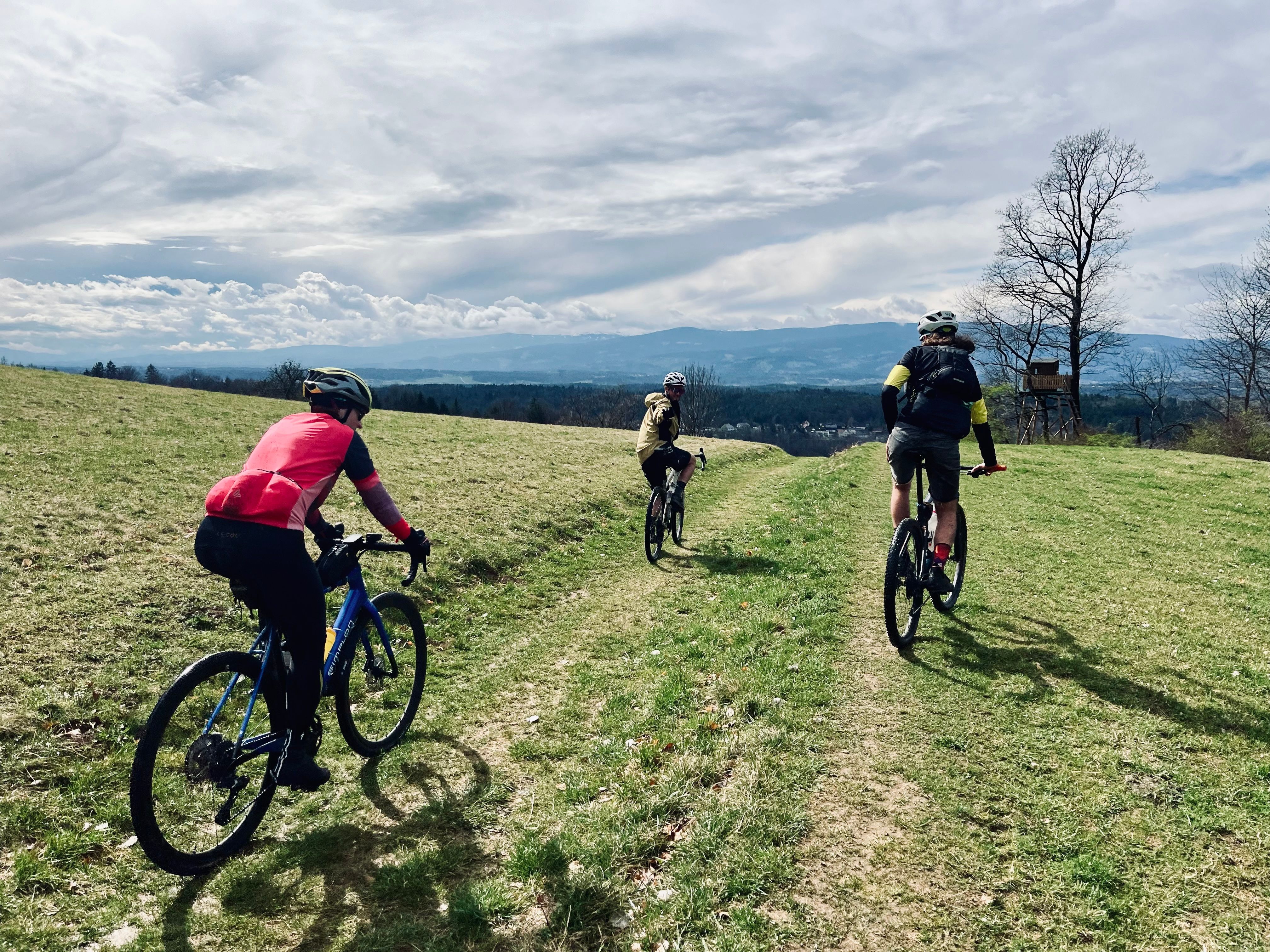 Graz doesn't have high mountains but perfect terrain for gravel and MTB riding.