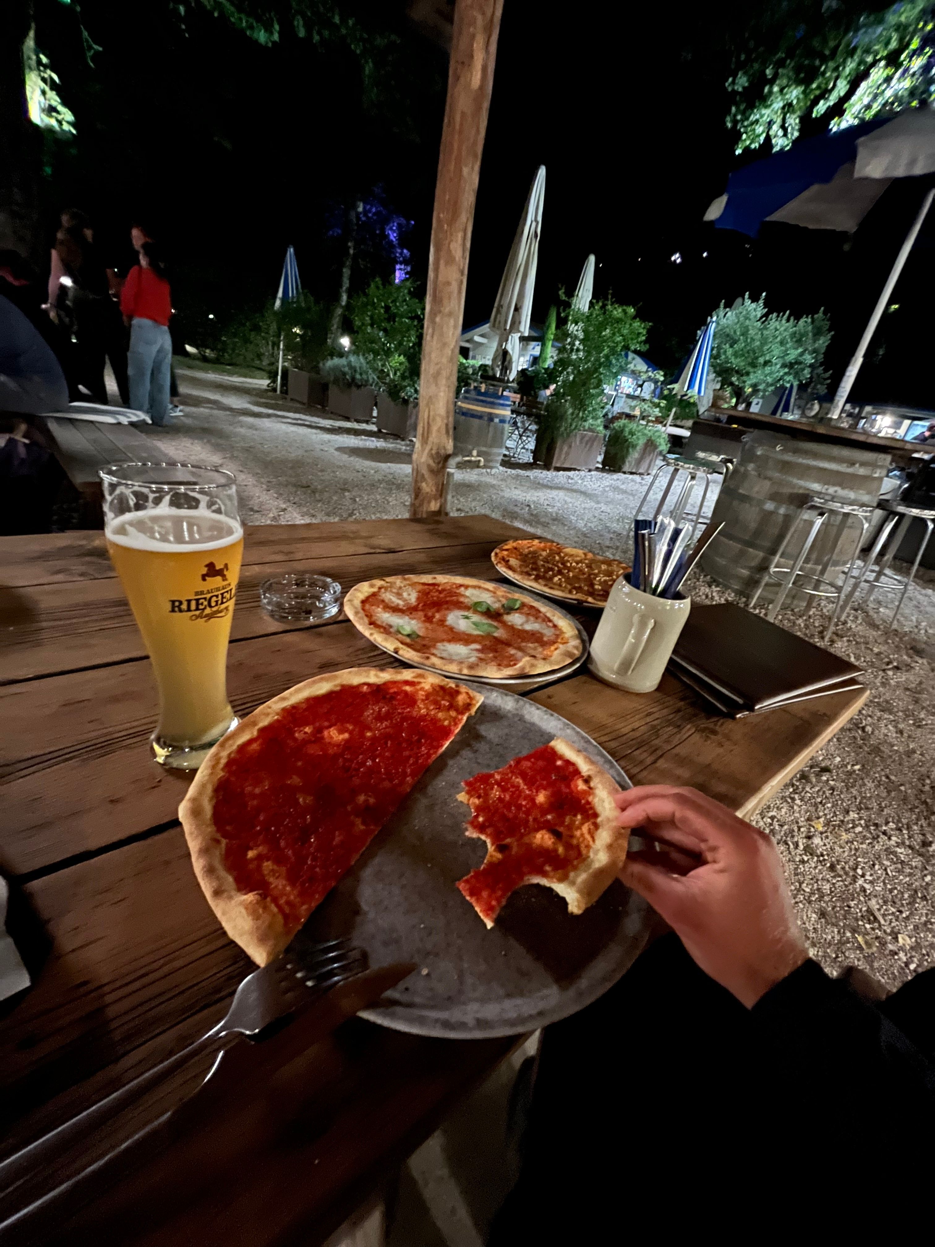 After an ultra race you need to replenish your calories. At Sneak Peaks I had burned far more than I could eat in a day! 3 pizzas were just the beginning!