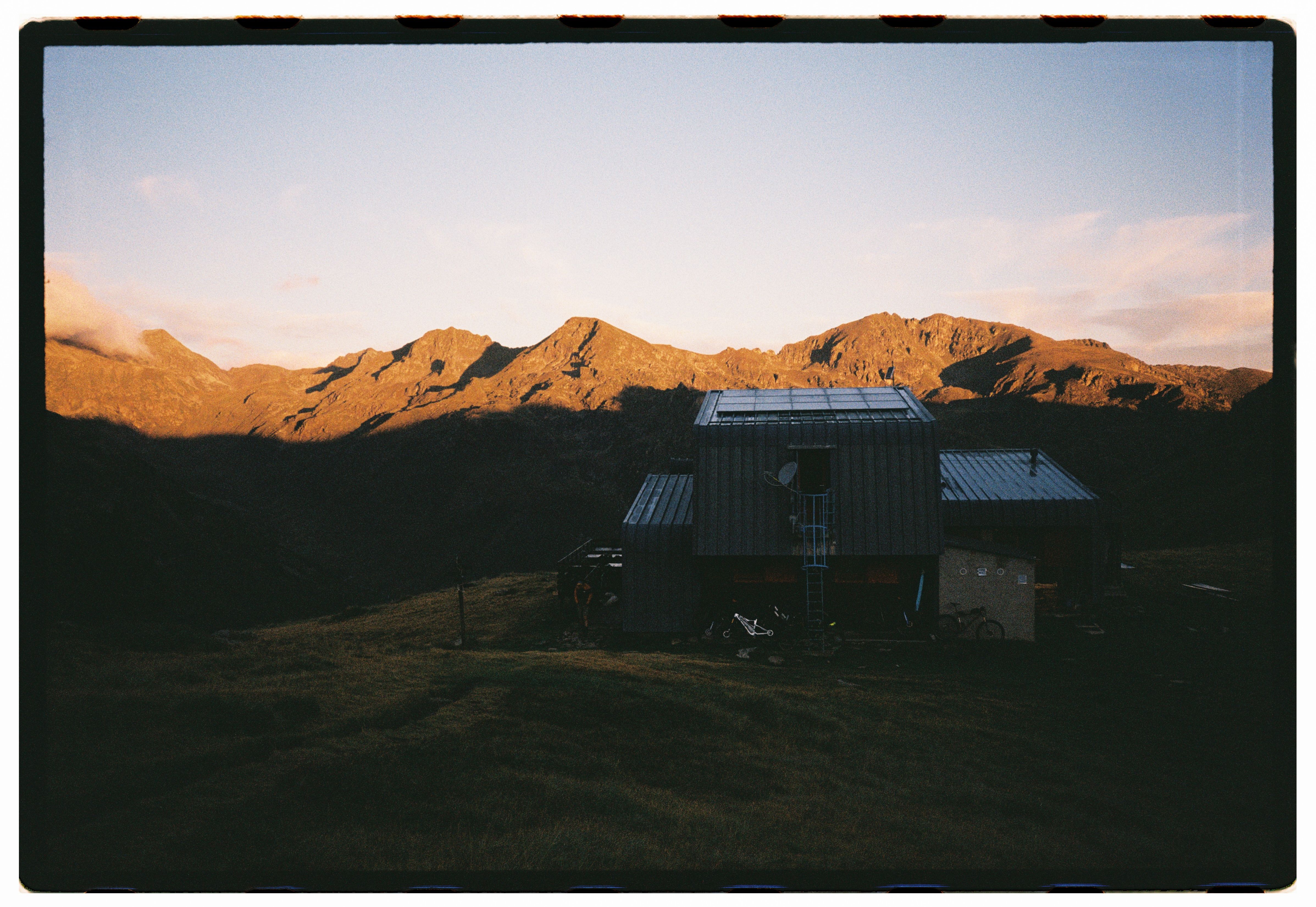 The refuge du Rulhe in the Ariege Pyrenees is the start of the FRTHR Perseverance bike race. You can not ride your bike up here.