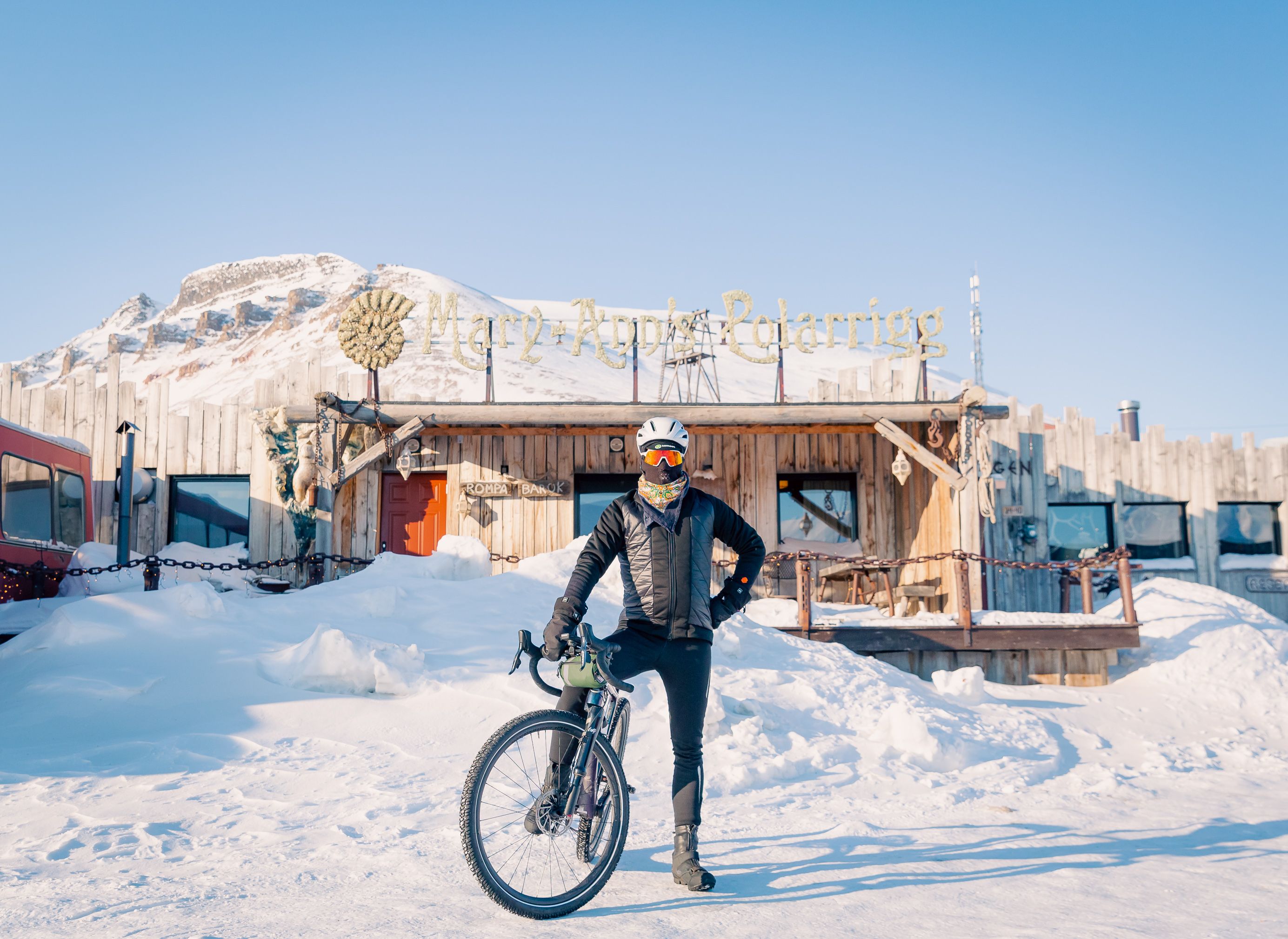 Jonas Orset embarked on an arctic everesting