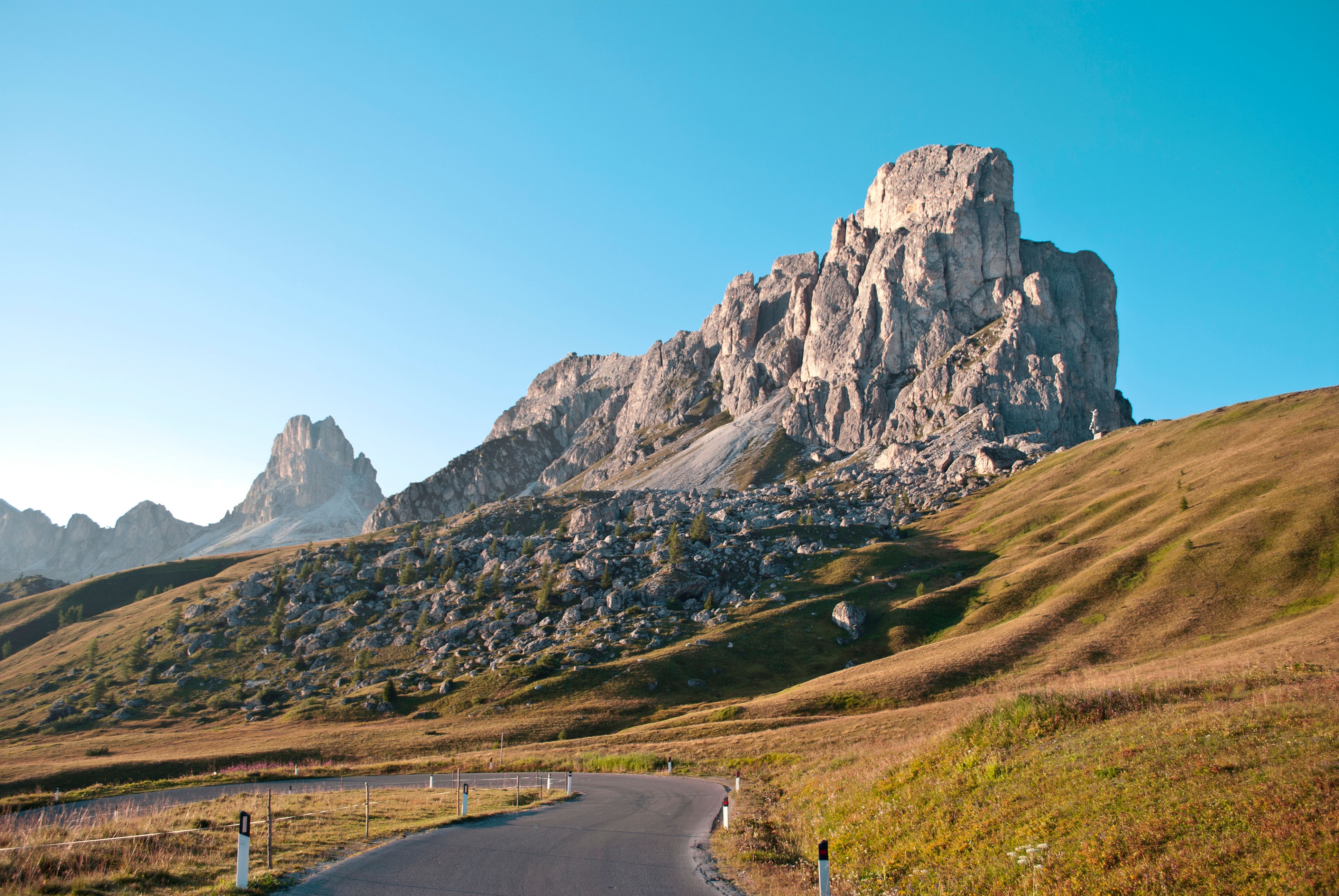 The dolomites are probably one of the most iconic areas for cycling