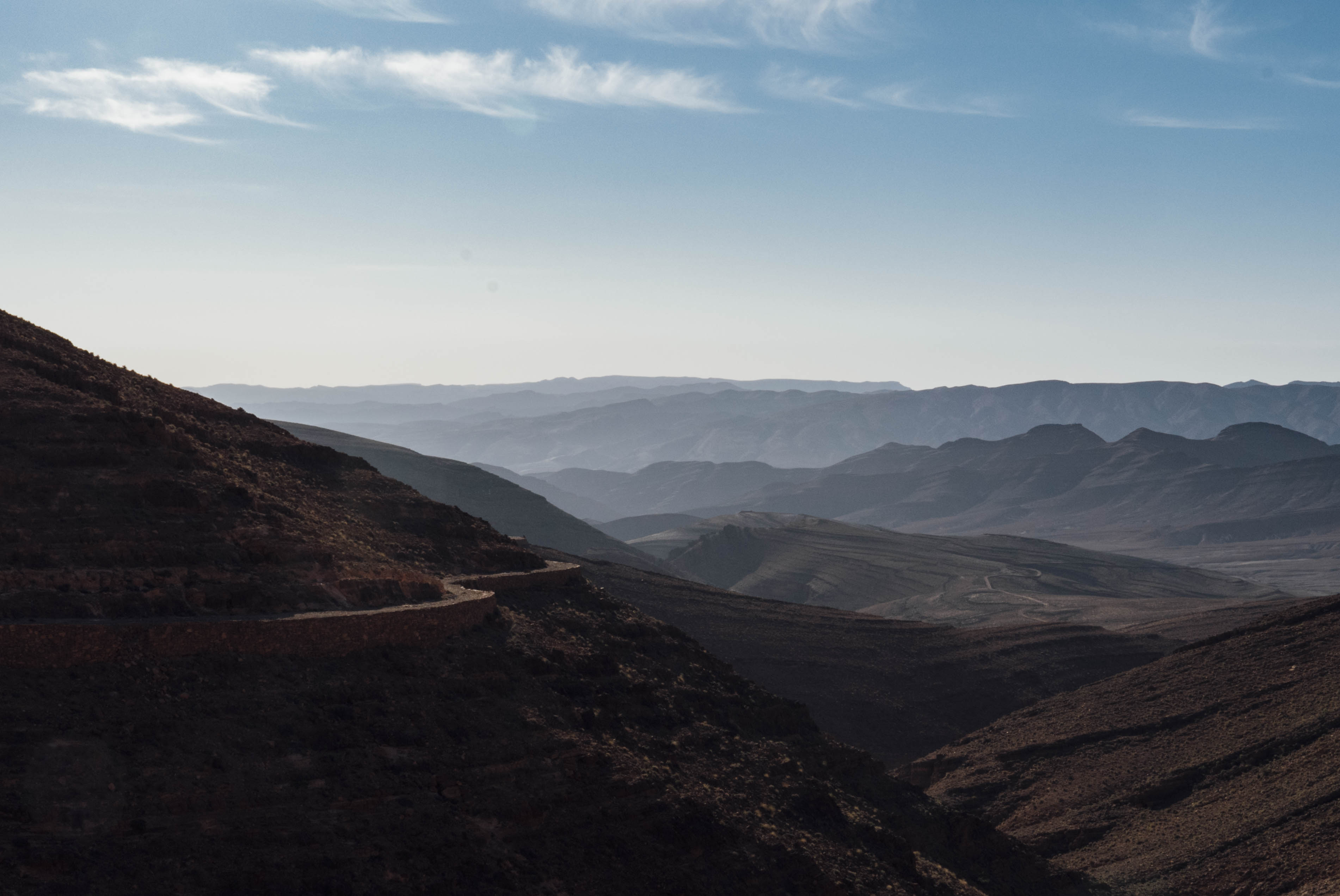 Biking in Morocco - Old Colonial Road
