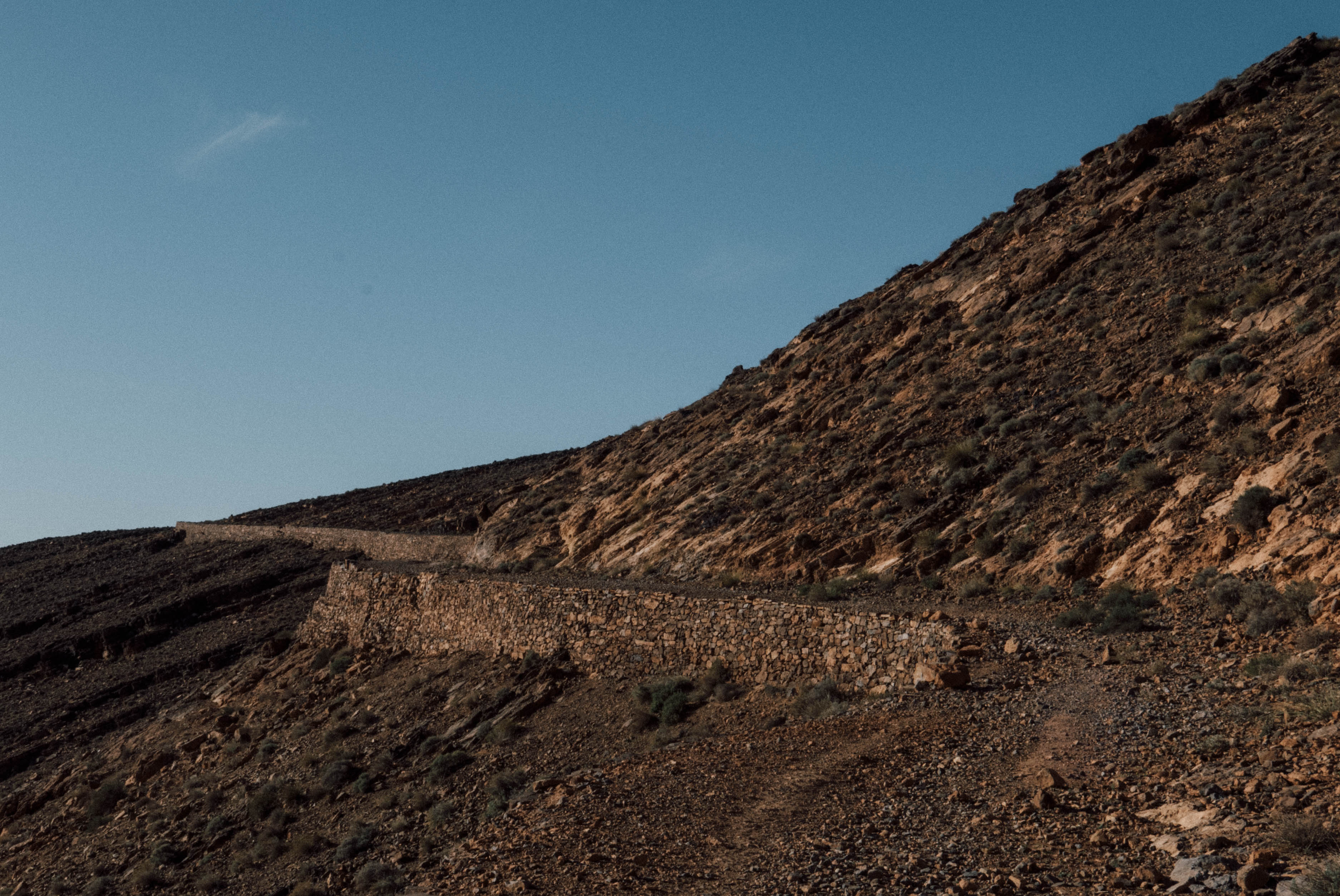 Atlas Mountain Race heavy roads
