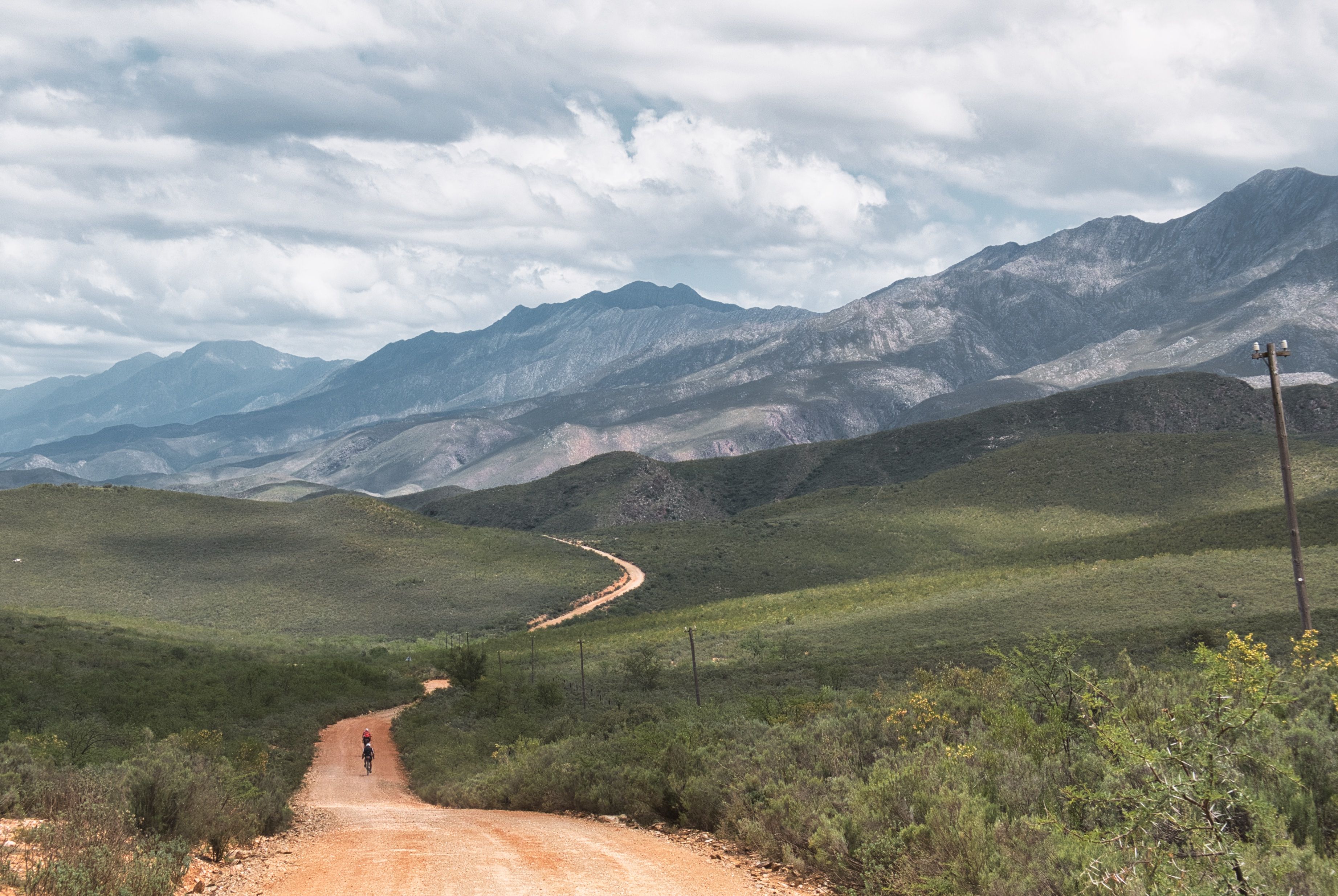 The Karoo normally isn't that green. We were very lucky.