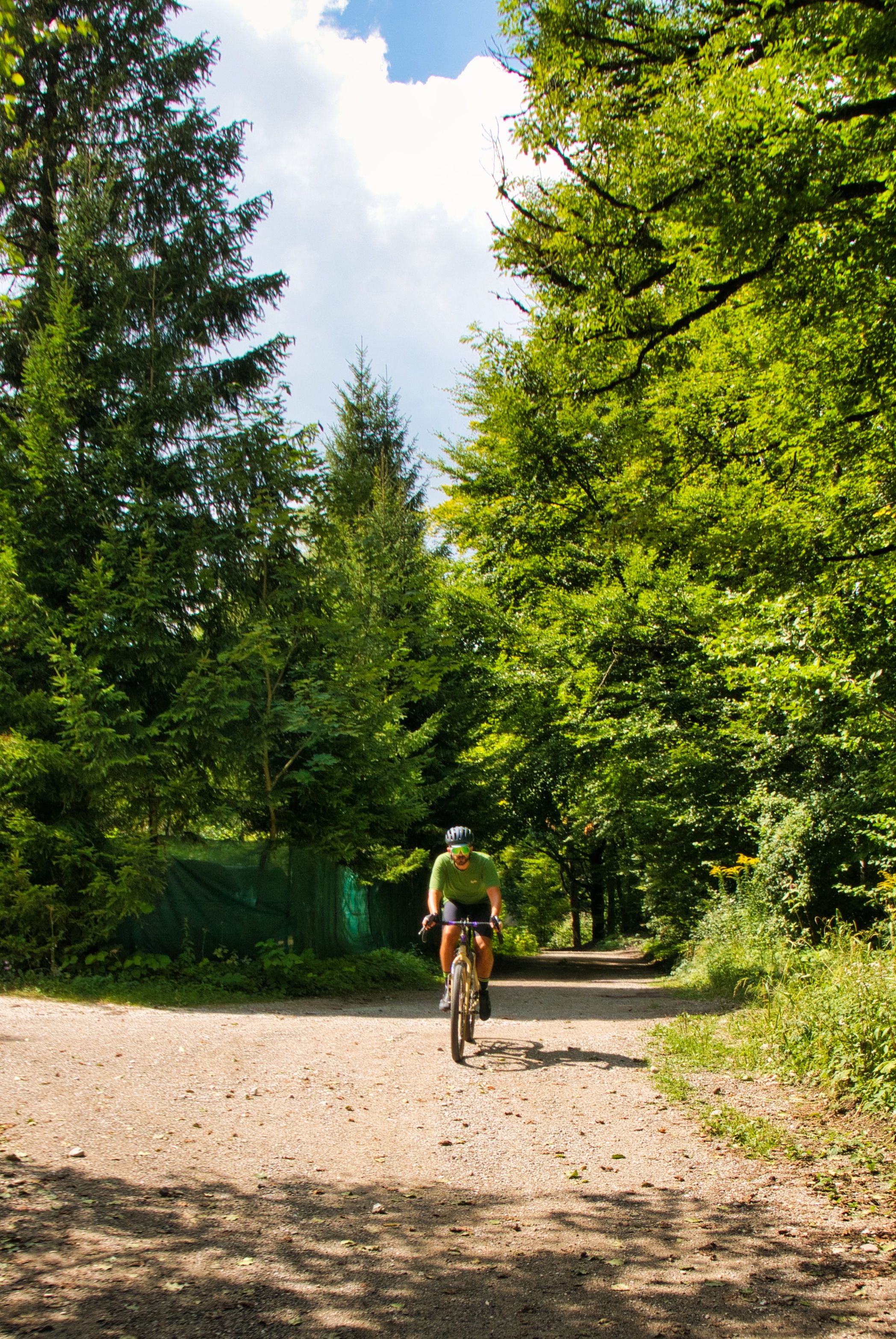 Traumhafte Gravelstrecke unterhalb des Nocksteins im Salzburger Flaschgau.