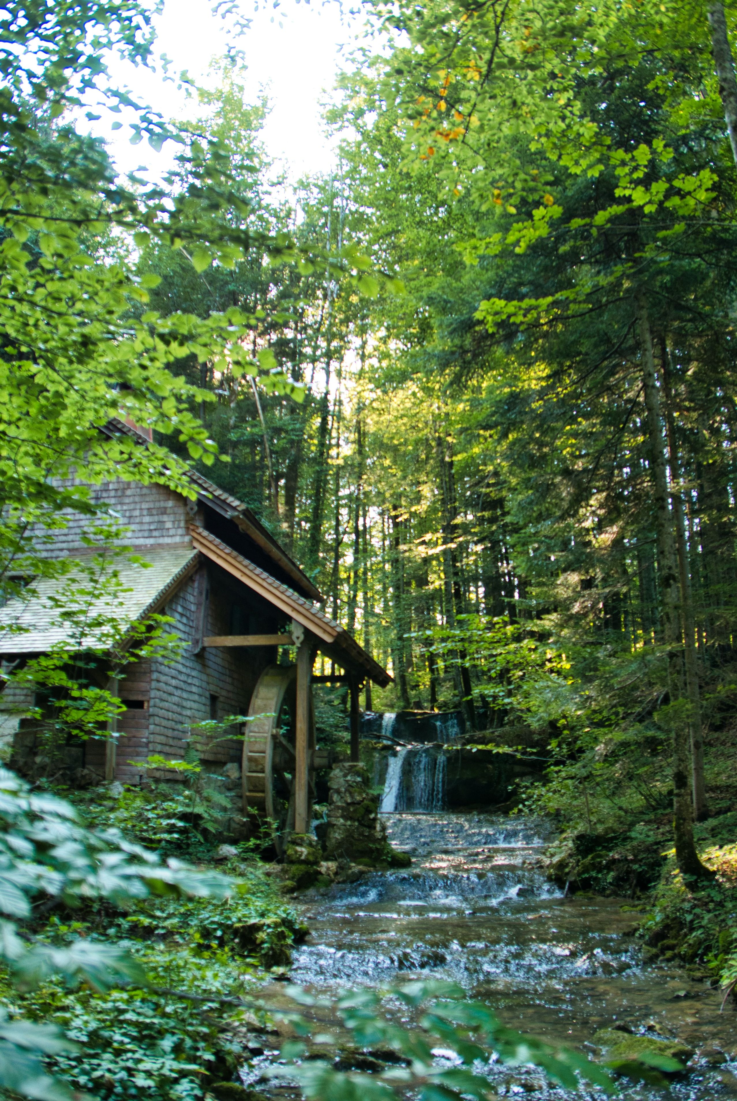 Die Klausbachmühle ist ein landschaftliches Highlight auf unserer Graveltour durch die Fuschlseeregion.