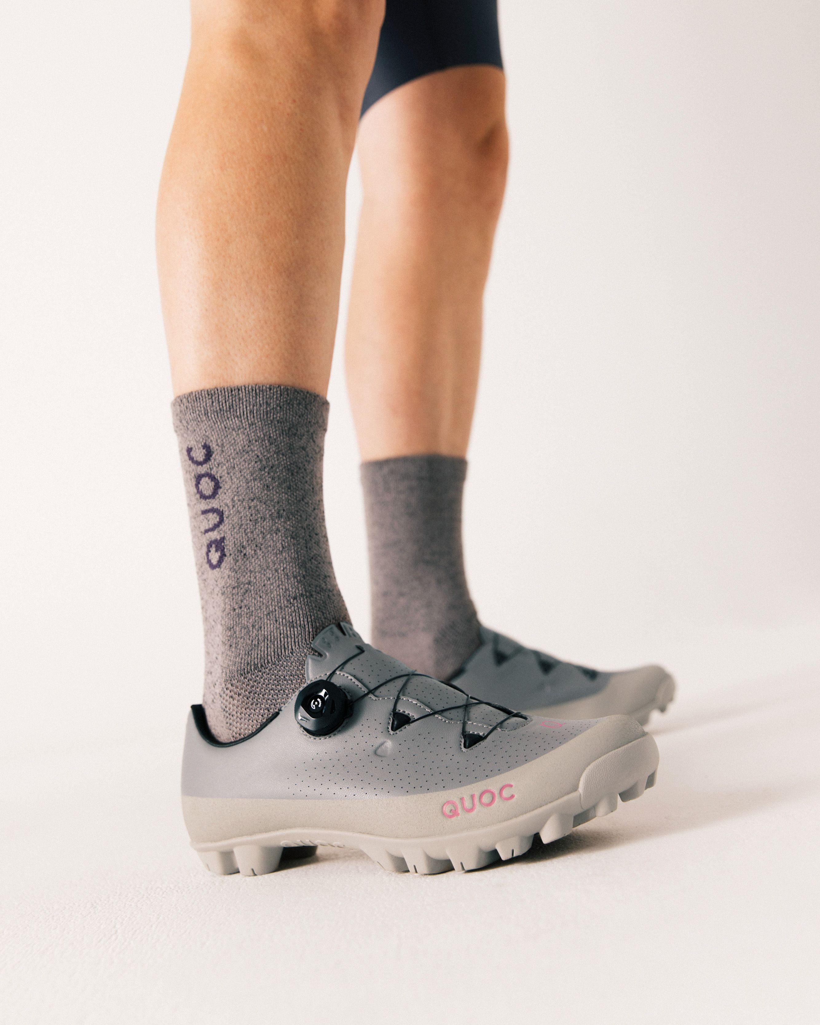 QUOC Gran Tourer II shoes in new STONE colourway.