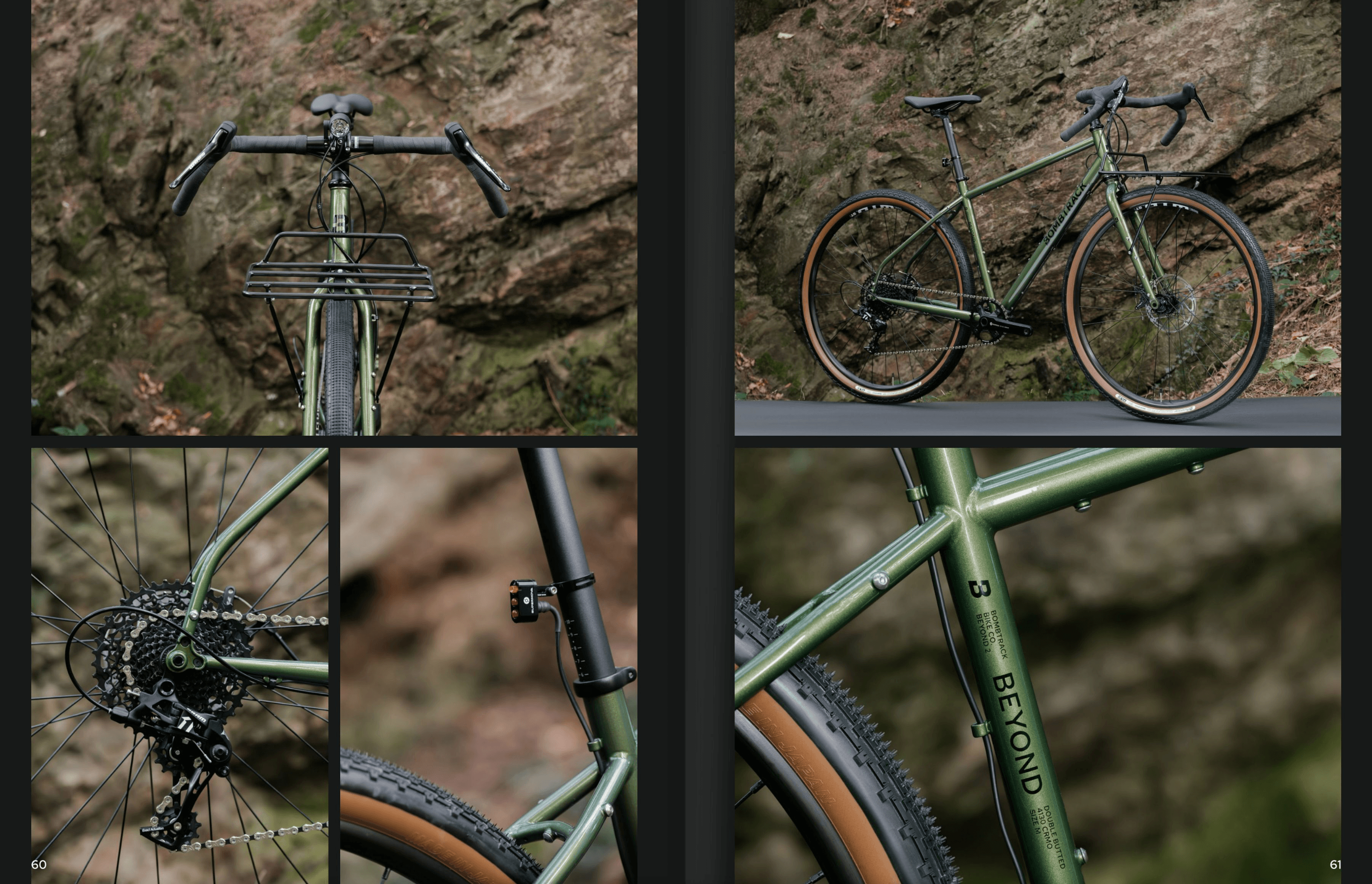 2024 BOMBTRACK Beyond 2 Adventure Bikepacking Bike.