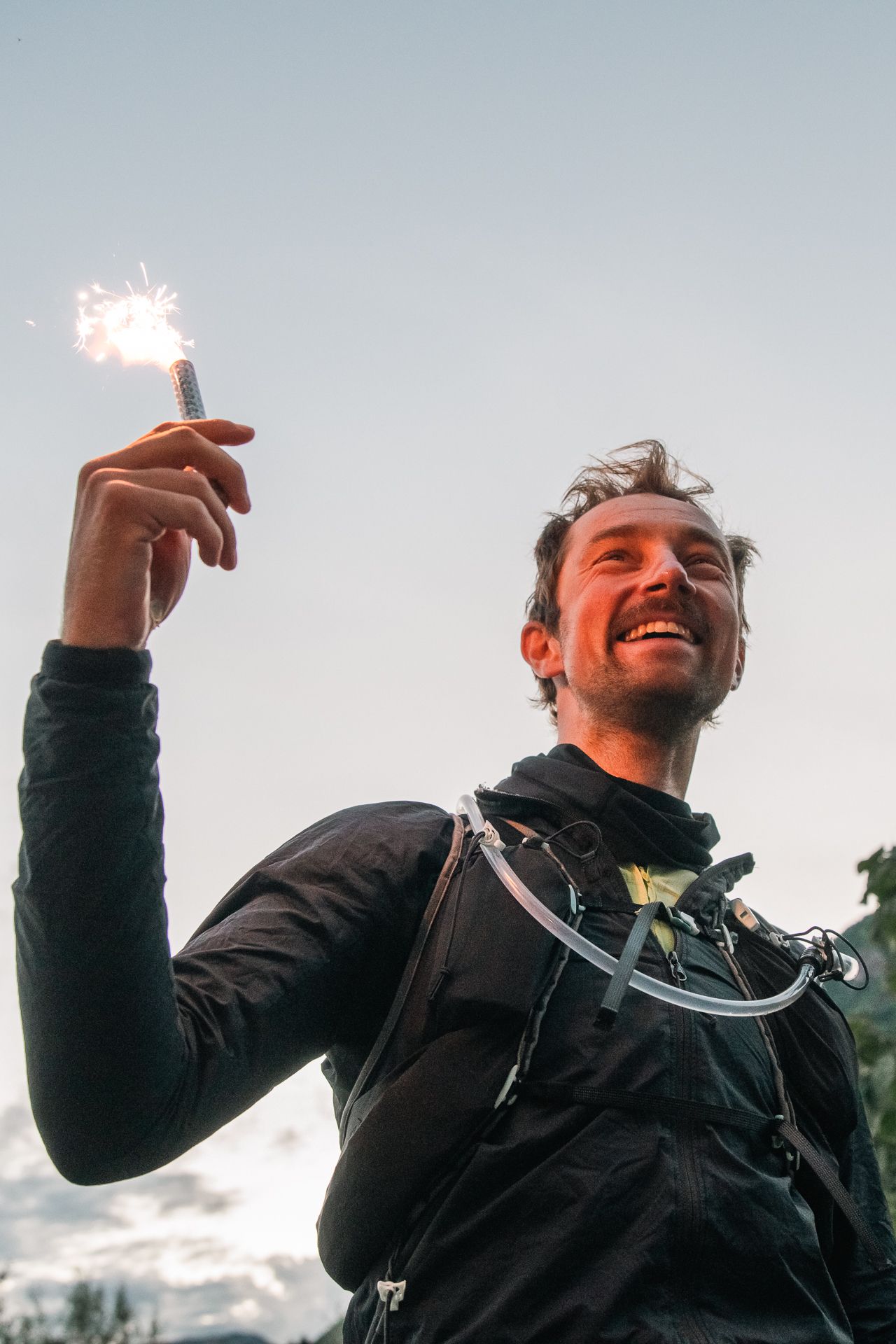 I wasn't really sure what to do with the sparkler. But it enriched my finisher pic! Thanks to Ahoi Minigolf and Sneak Peaks!