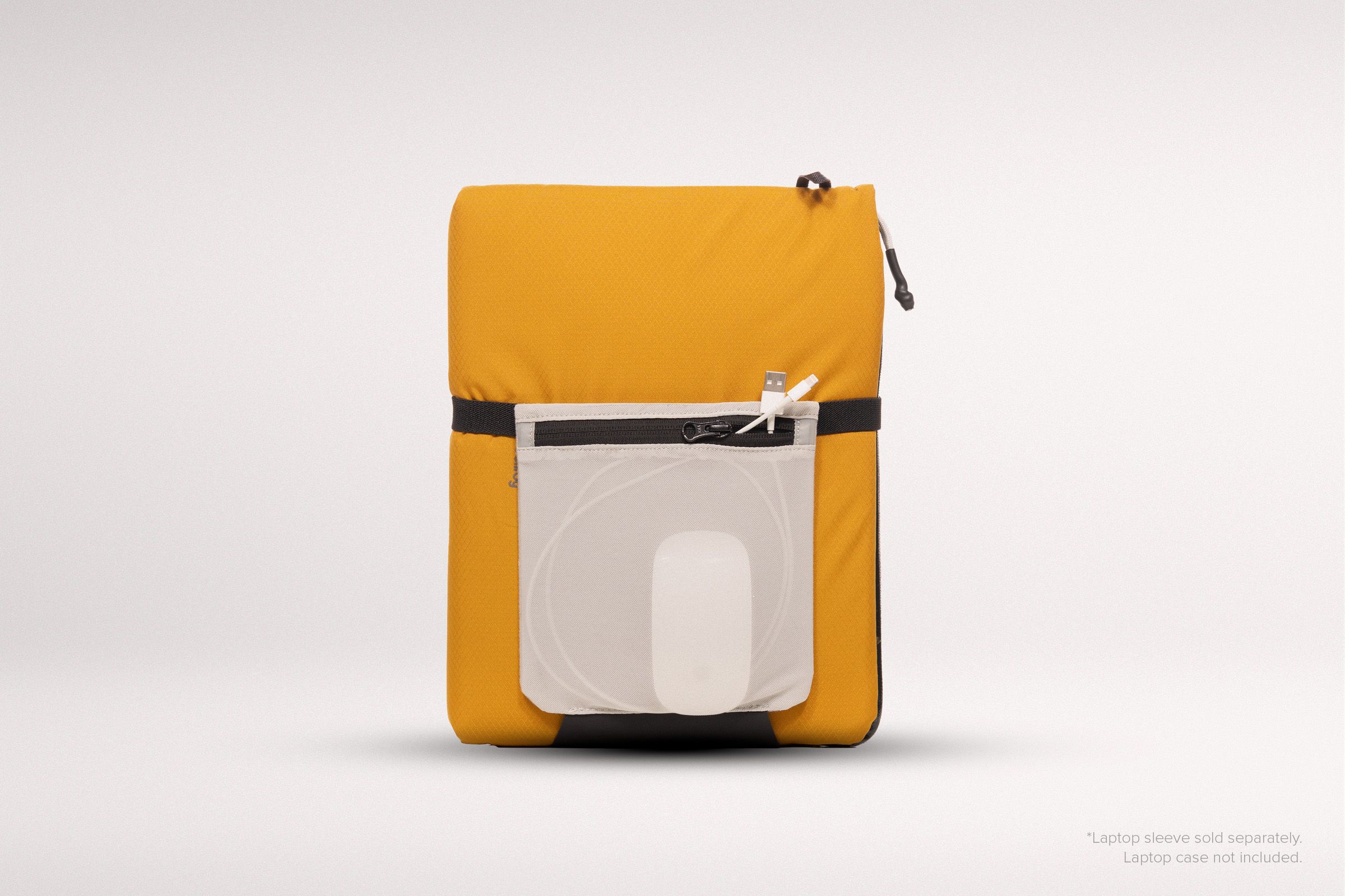 Tailfin Laptop holster with 14 inch laptop case inside.