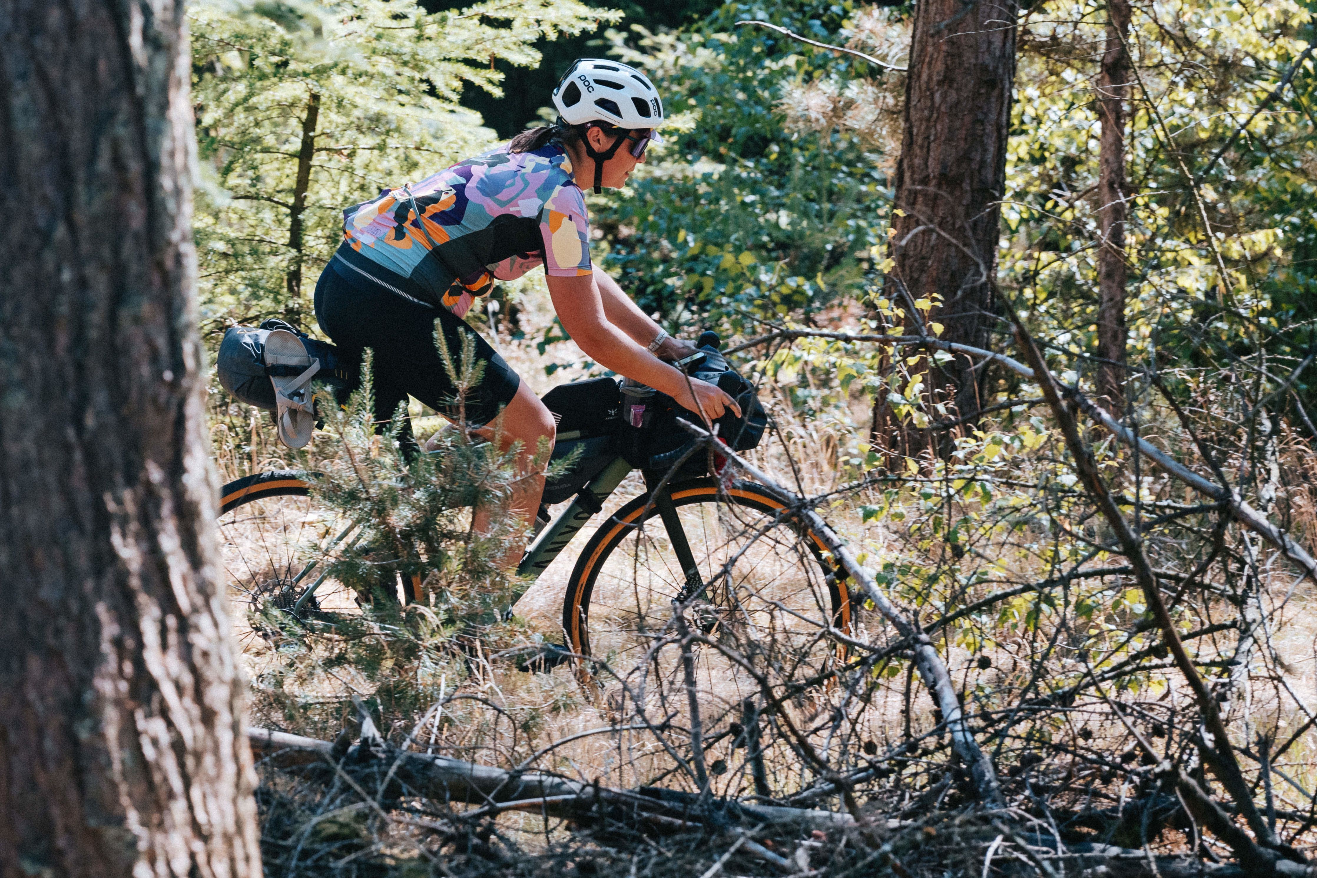 The womens weekender route of IRIS was nearly flat but offered a lot of varying terrain with single trails and more.