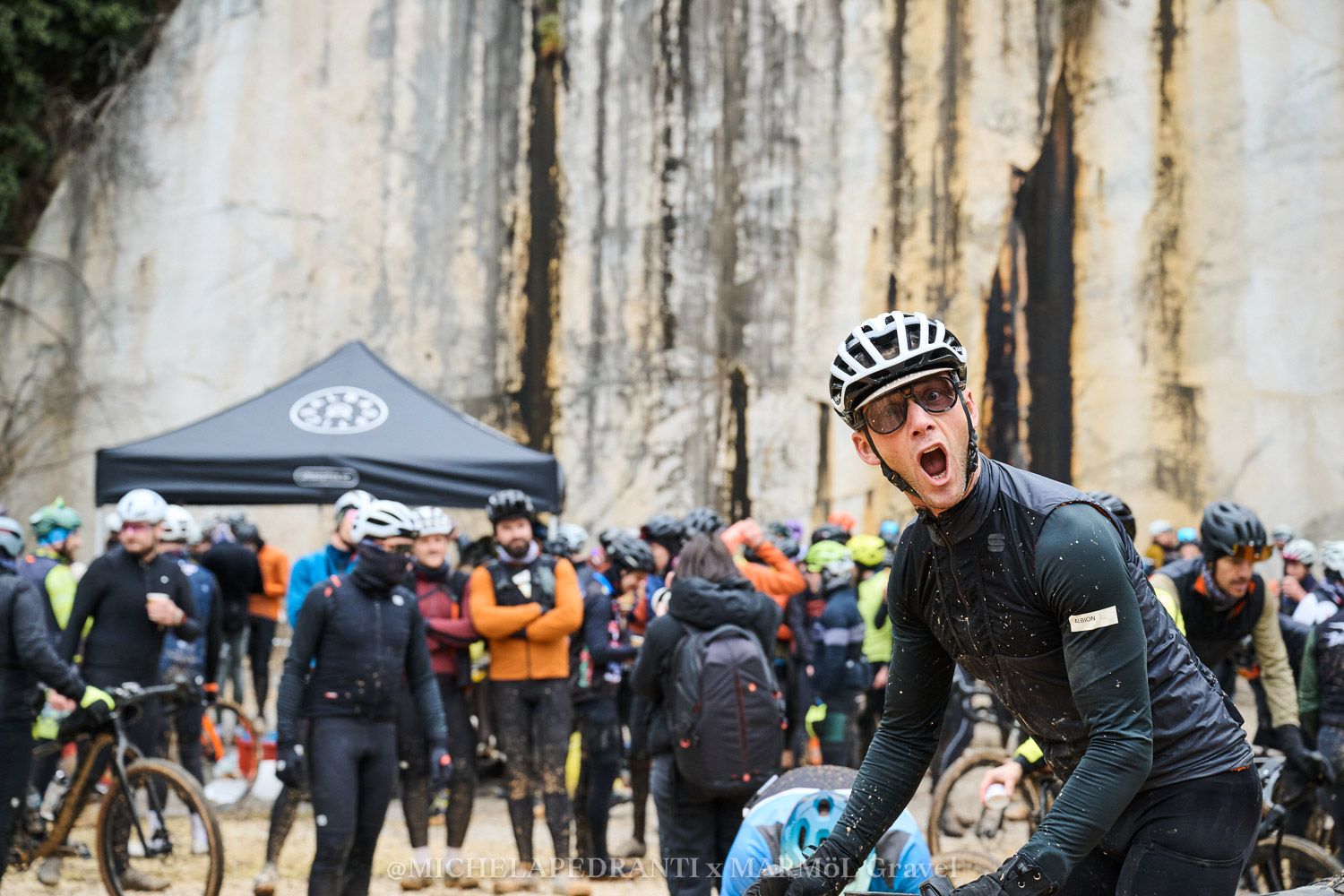 Party in the Cave with Alba Optics at Marmöl Gravel 2025