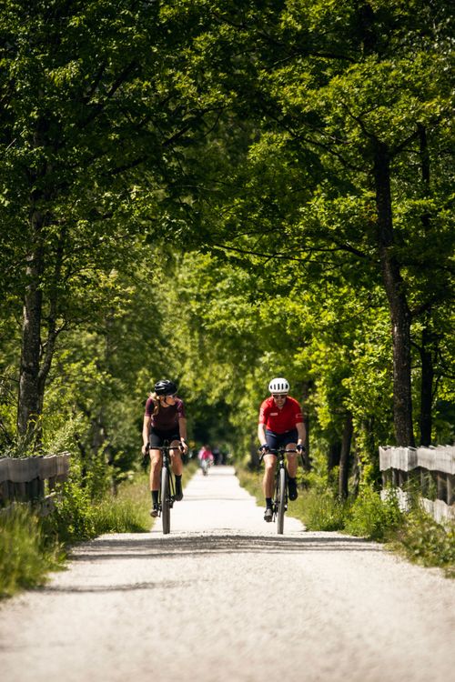 The Salzkammergut in Austria delivers a seemingly endless network of amazing gravel paths and cycling infrastructure.