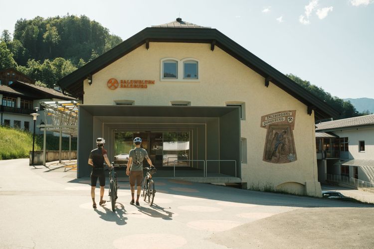 The museum of the Salt Mines in Bad Dürrnberg can be reached by bike and is worth visiting"
