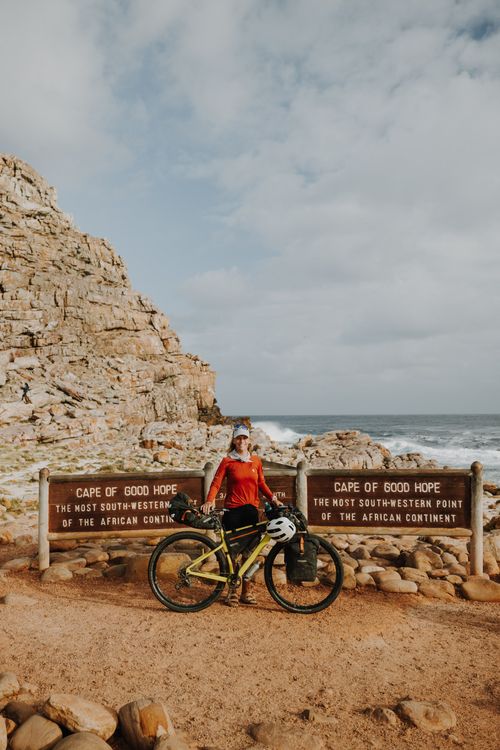 Wiebke war nicht zum ersten Mal auf Bikepacking-Tour.