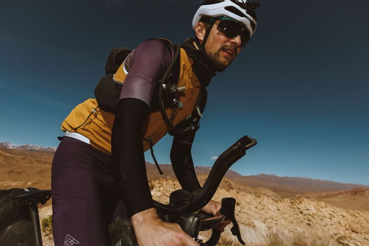 Max Riese during Atlas Mountain Race 2026