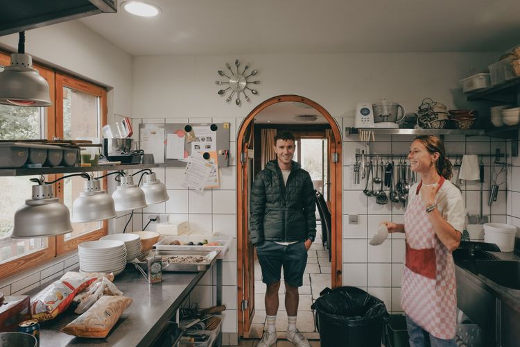 Simon Rosmolen and Chef Anne make Le Pilgrimage a great event for gravel cyclists.