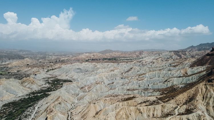 The famous Gorafe desert in Spain is part of the Badlands gravel ultra race.