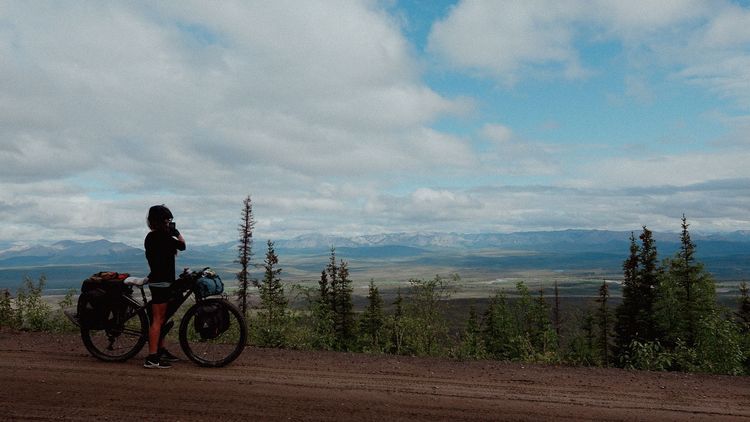 Bikepacking trip through Yukon, Canada