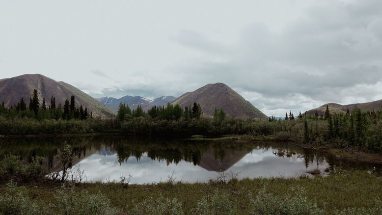Stunning panoramas while bikepacking through Canada.