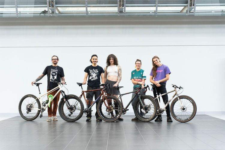 SRAM Inclusivity Scolarship nominees at BESPOKED Dresden 2024