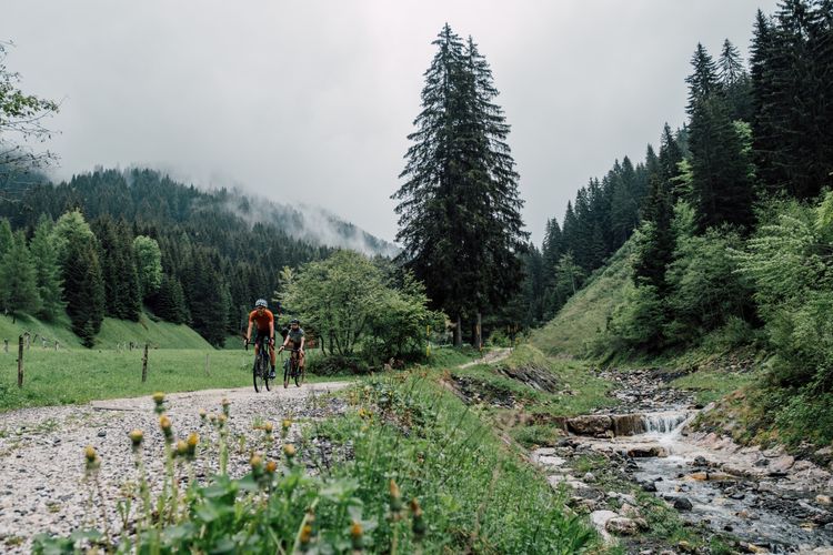 Gravel über die Dolinzaalm