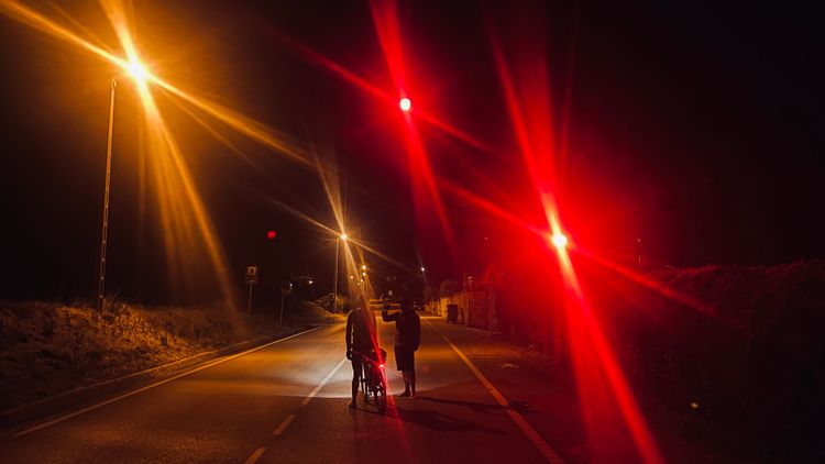 Riders at Unsupported Bikepacking Races such as VIA Chapter 1 right through the night.