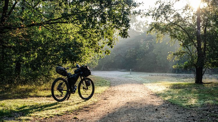 gravel route at the European Divide Trail