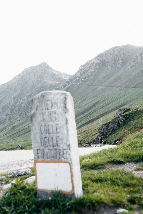 Colle delle Finestre - Famous from Tour de France but also for Gravel cyclists.