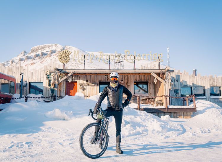 Jonas Orset embarked on an arctic everesting