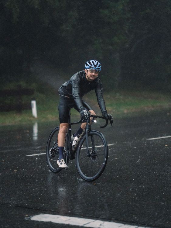 The Cervélo R5 was tested in every possible condition. I gave up before the bike.