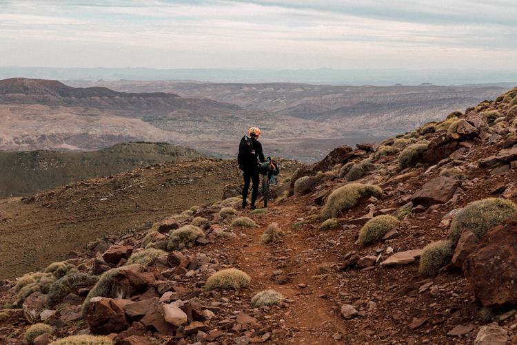 Road at Atlas Mountain Race